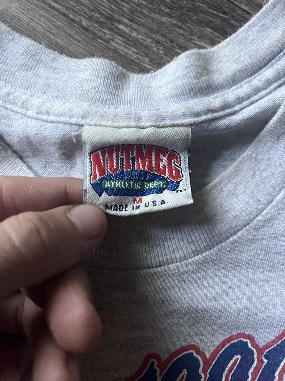 NBA × Nutmeg × Vintage Vintage 1991 Charlotte NBA All Stars T-Shirt Size US M / EU 48-50 / 2 - 6 Thumbnail