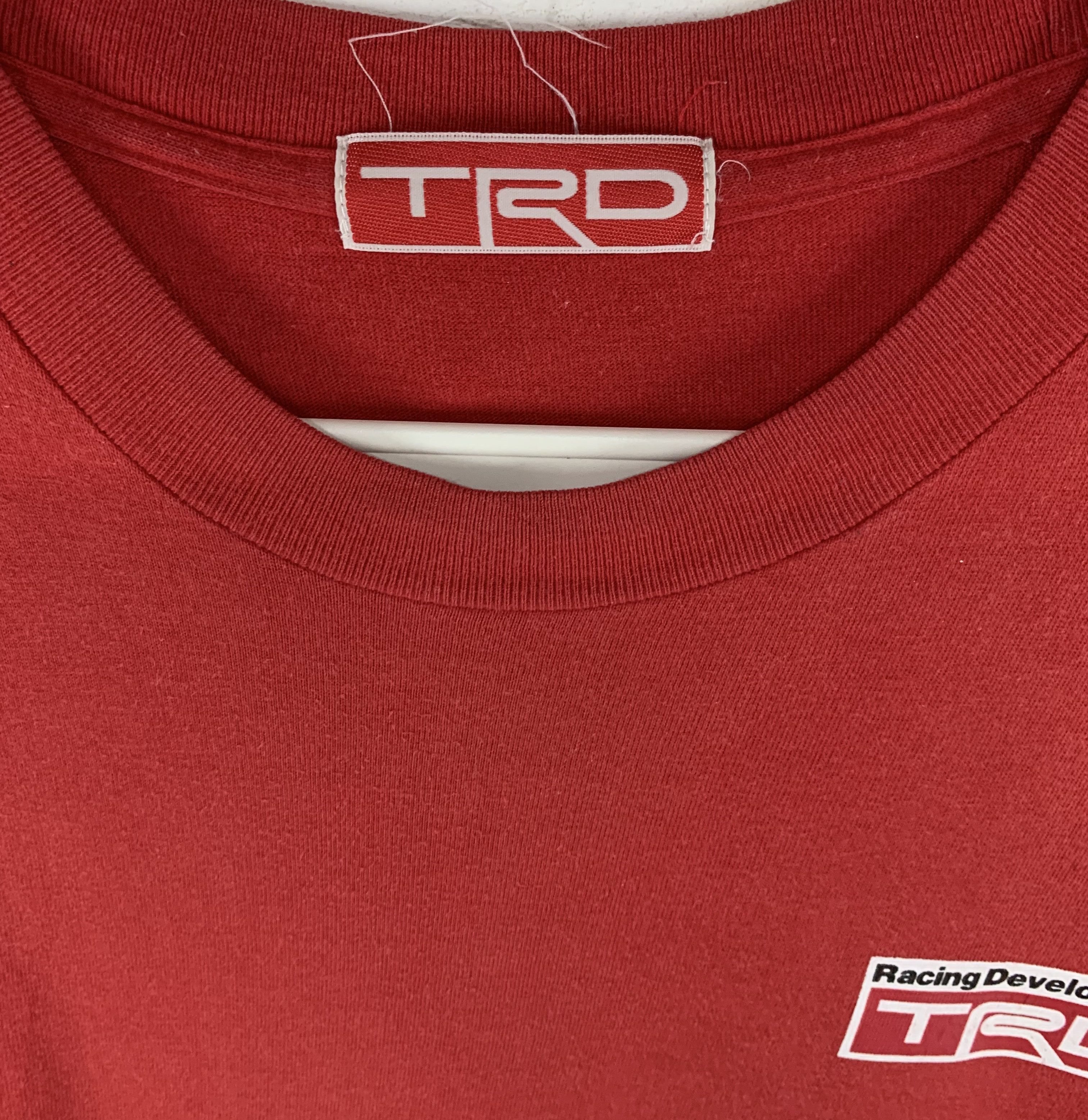 Japanese Brand × Vintage TRD toyota racing developement JDM vintage 90s Tshirt Size US L / EU 52-54 / 3 - 6 Thumbnail