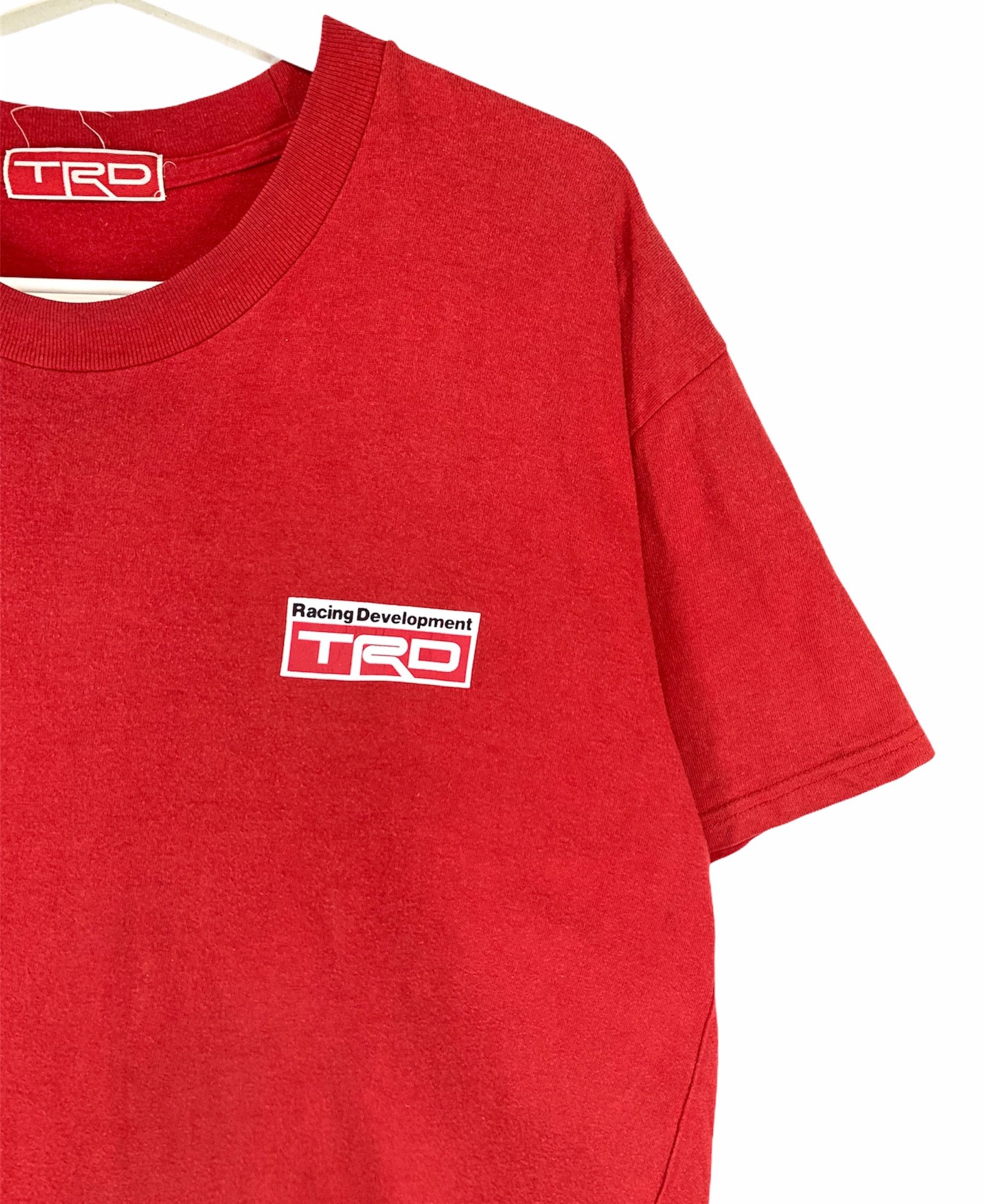 Japanese Brand × Vintage TRD toyota racing developement JDM vintage 90s Tshirt Size US L / EU 52-54 / 3 - 3 Thumbnail
