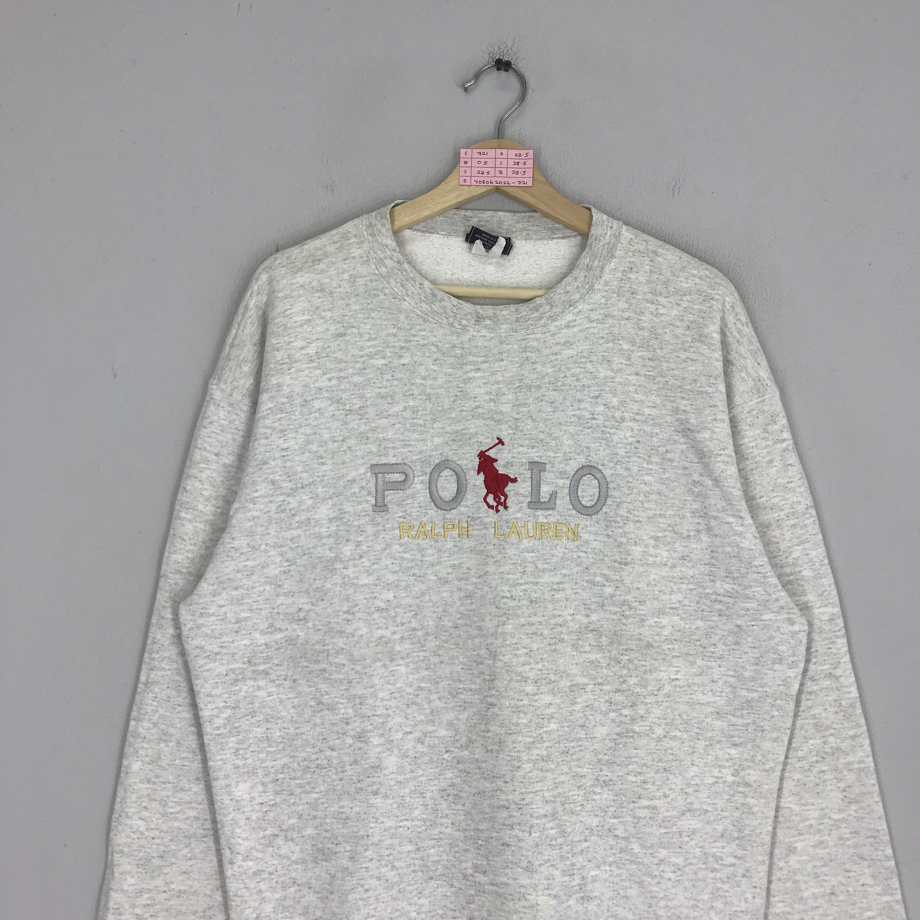 Polo Ralph Lauren Vintage Polo by Ralph Lauren Big Logo Pony Embroidery Polo Size US L / EU 52-54 / 3 - 3 Thumbnail