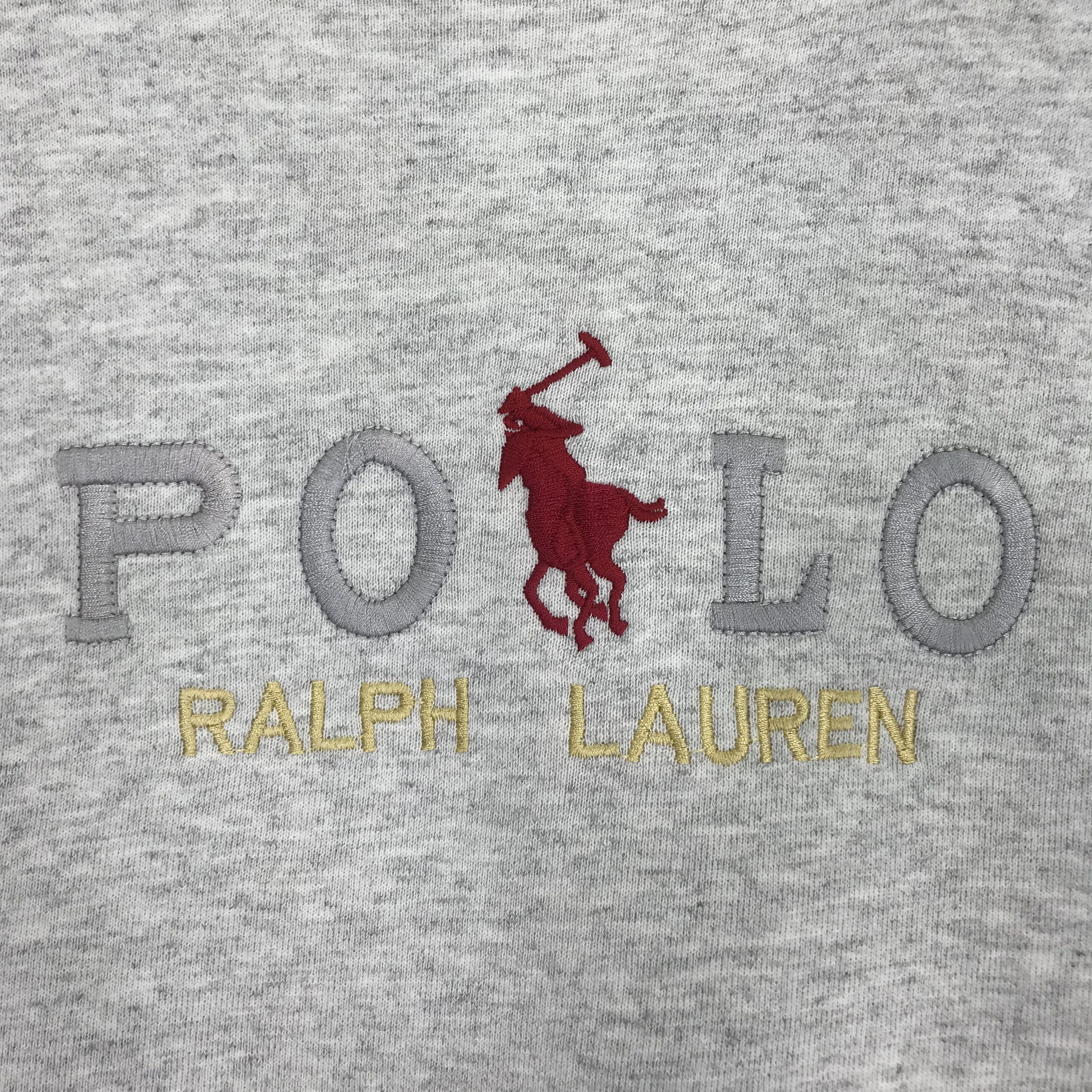 Polo Ralph Lauren Vintage Polo by Ralph Lauren Big Logo Pony Embroidery Polo Size US L / EU 52-54 / 3 - 5 Thumbnail