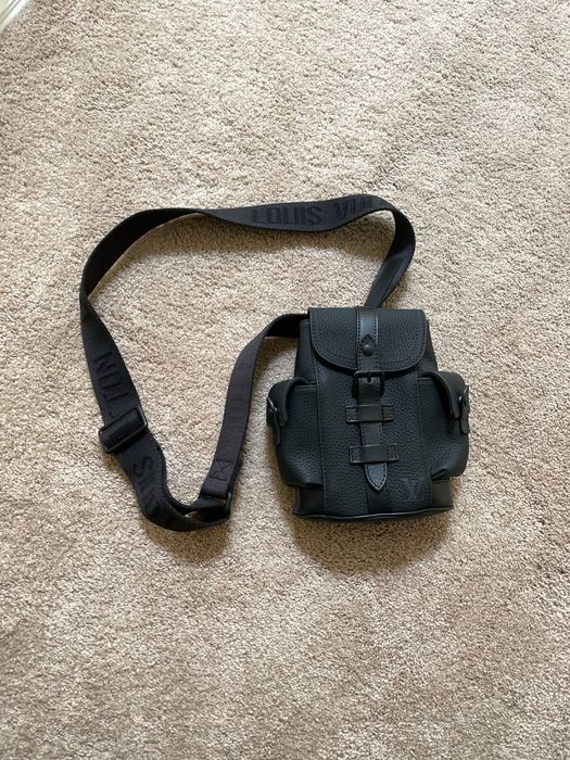 Louis Vuitton Christopher XS Backpack Leather In Black - Praise To