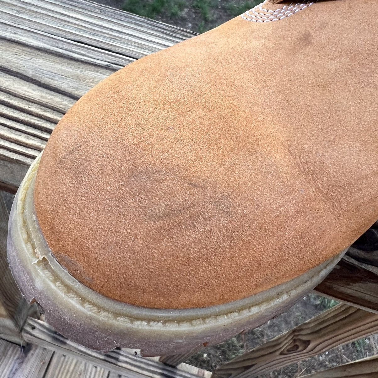 Timberland Premium 6 Inch Genuine Leather Wheat Work Boots