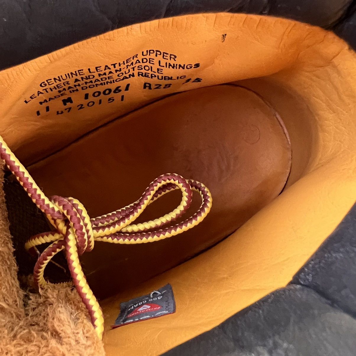 Timberland Premium 6 Inch Genuine Leather Wheat Work Boots