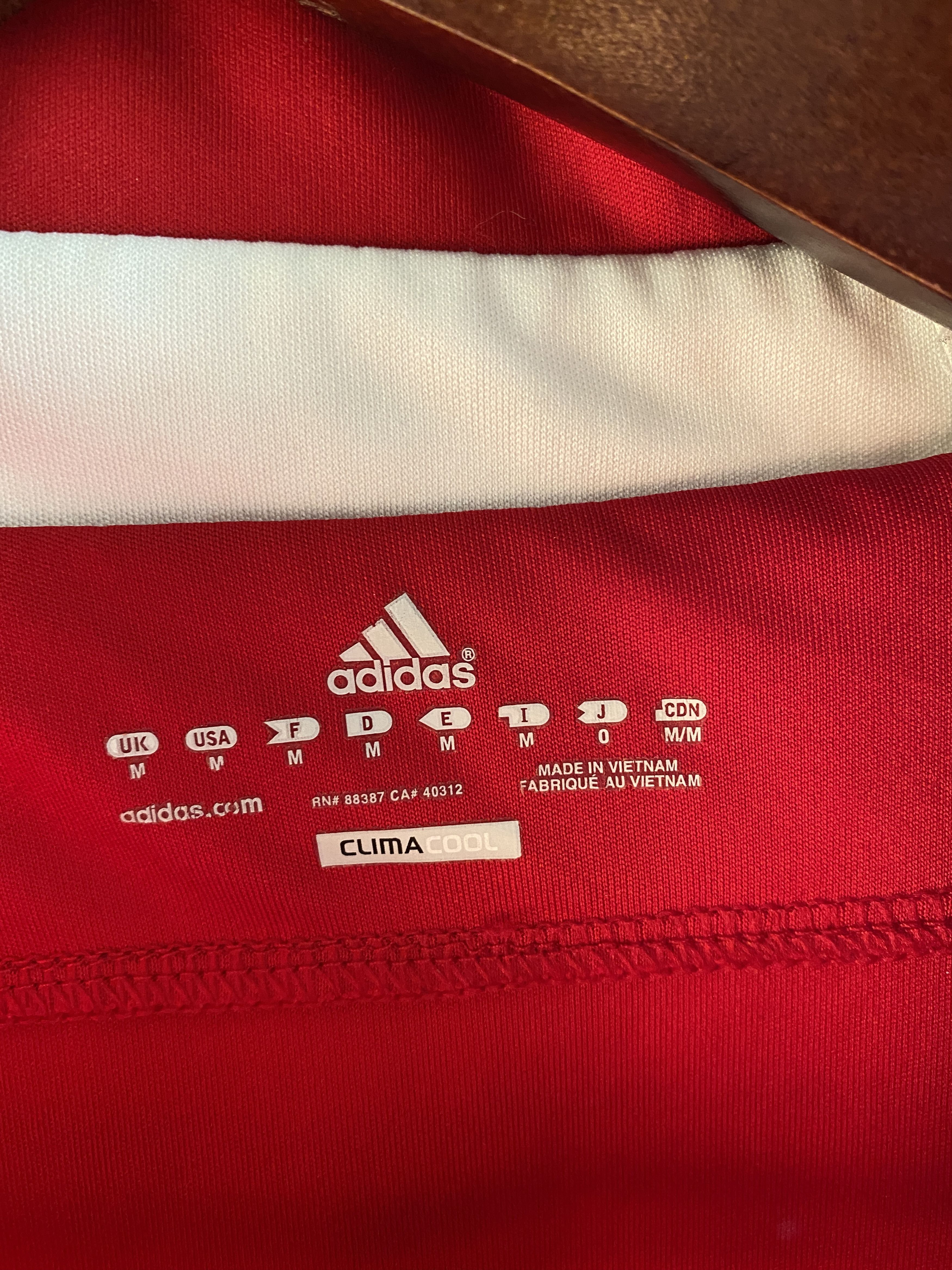 Adidas × Vintage Denmark Danmark Soccer Jersey Vintage Adidas football 2010 M Size US M / EU 48-50 / 2 - 3 Thumbnail