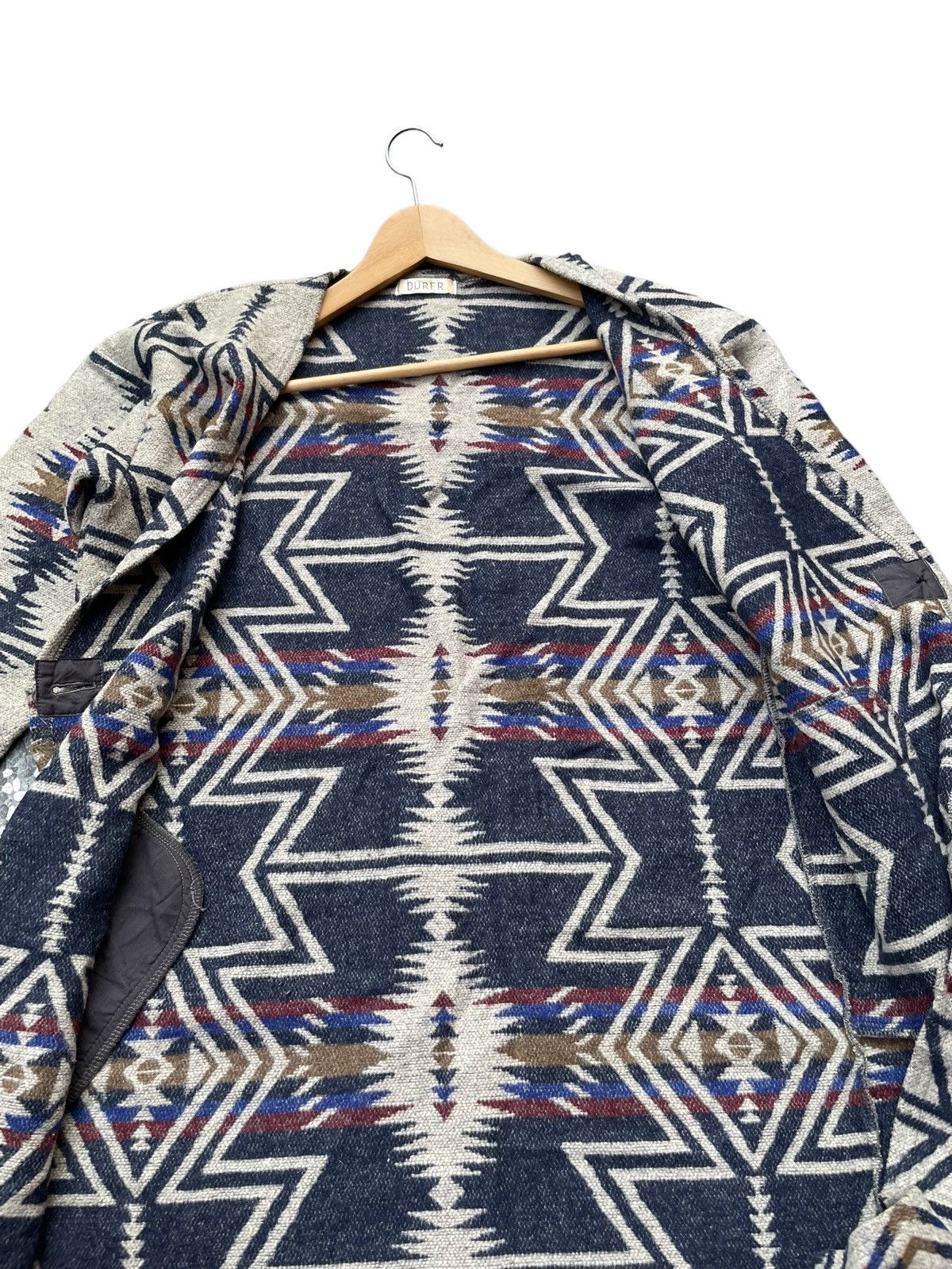 Japanese Brand Durer Native Najavo Long Jacket Size M / US 6-8 / IT 42-44 - 6 Thumbnail