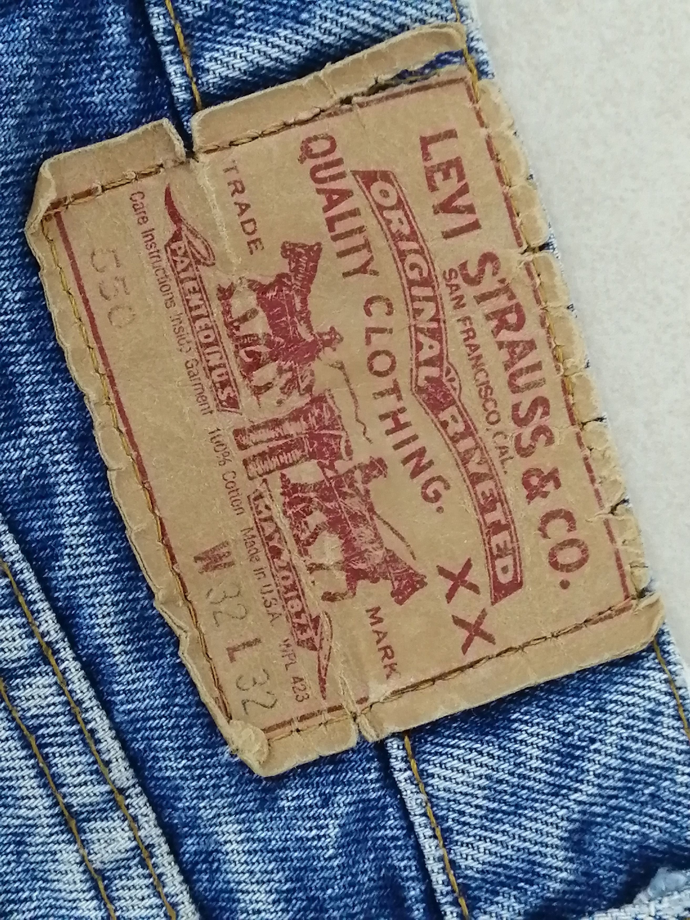 Levi's Vtg Levi's 550 jeans Size US 32 / EU 48 - 6 Thumbnail