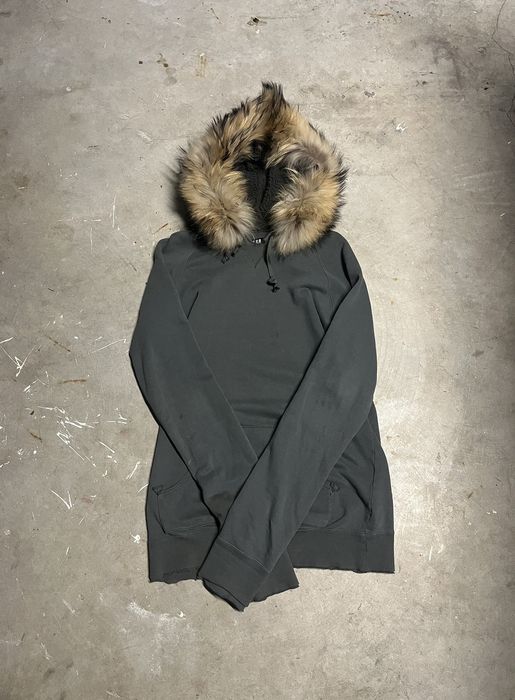 Le Grande Bleu (L.G.B.) LGB dub dances with wolves fur hoodie | Grailed