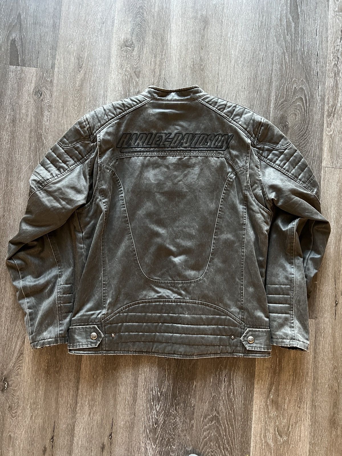Harley Davidson Vintage Harley Davidson embroidered Detroit style jacket Size US L / EU 52-54 / 3 - 2 Thumbnail