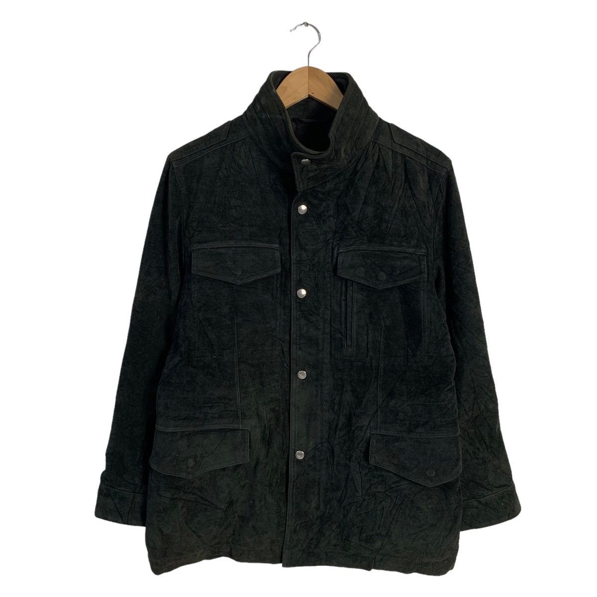 Ekam × Japanese Brand EKAM 034 by KANYA MIKI - LAMB LEATHER HOODED