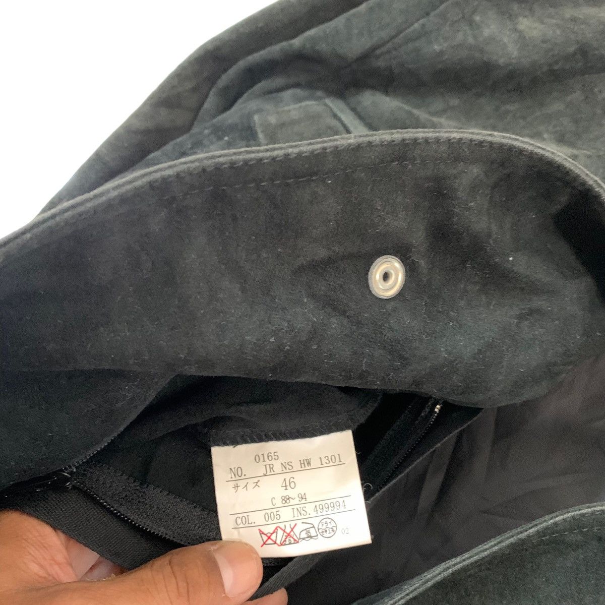 Japanese Brand 23 Homme Suede Leather Jacket Size US S / EU 44-46 / 1 - 6 Thumbnail
