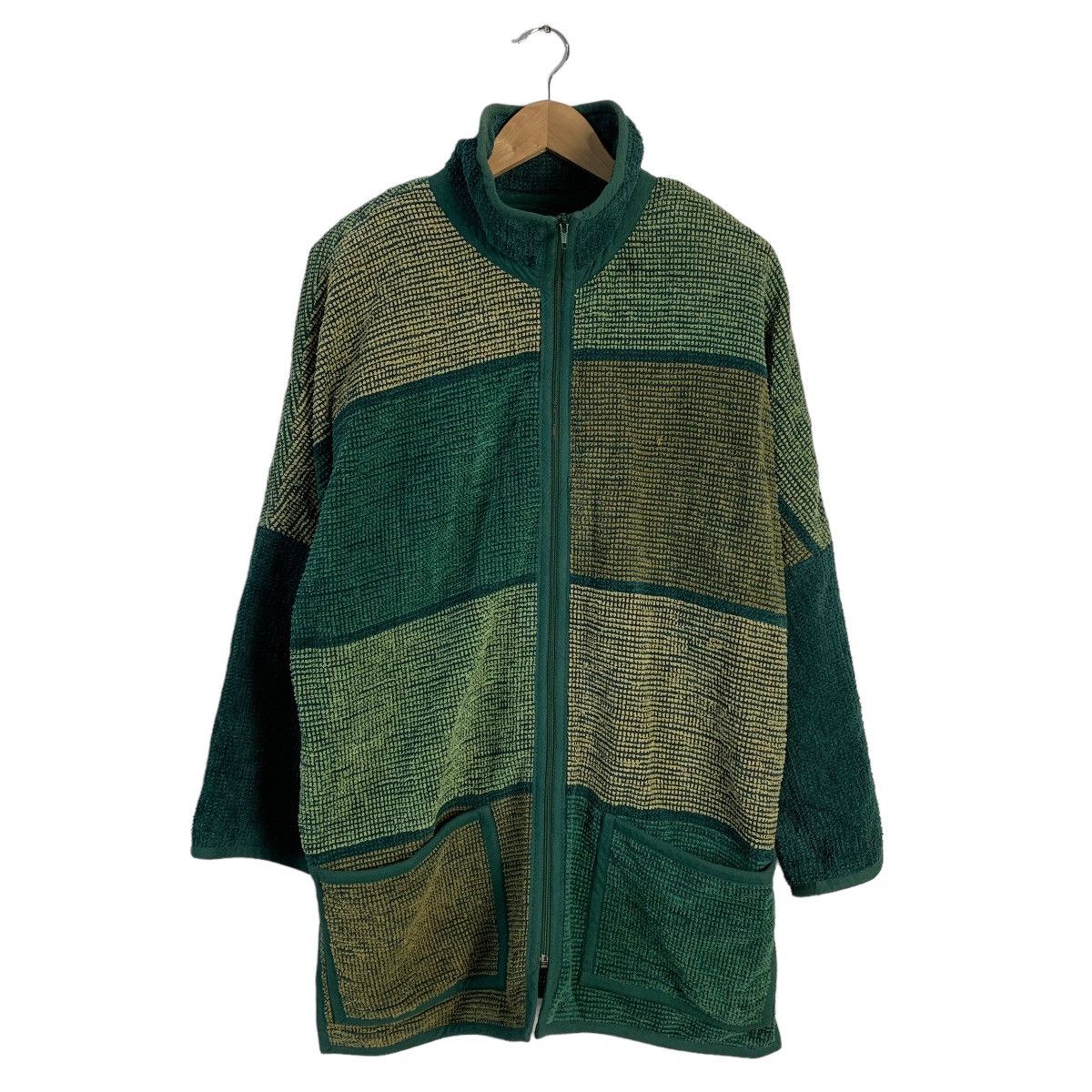 Unica Fashion Color Block Knitwear Jacket