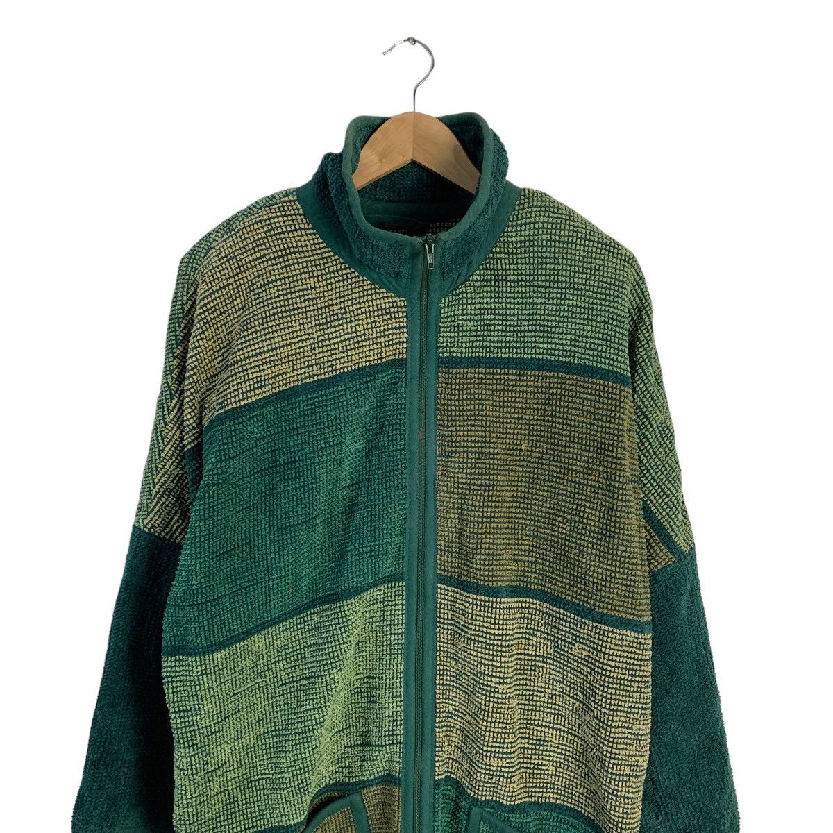 Unica Fashion Color Block Knitwear Jacket