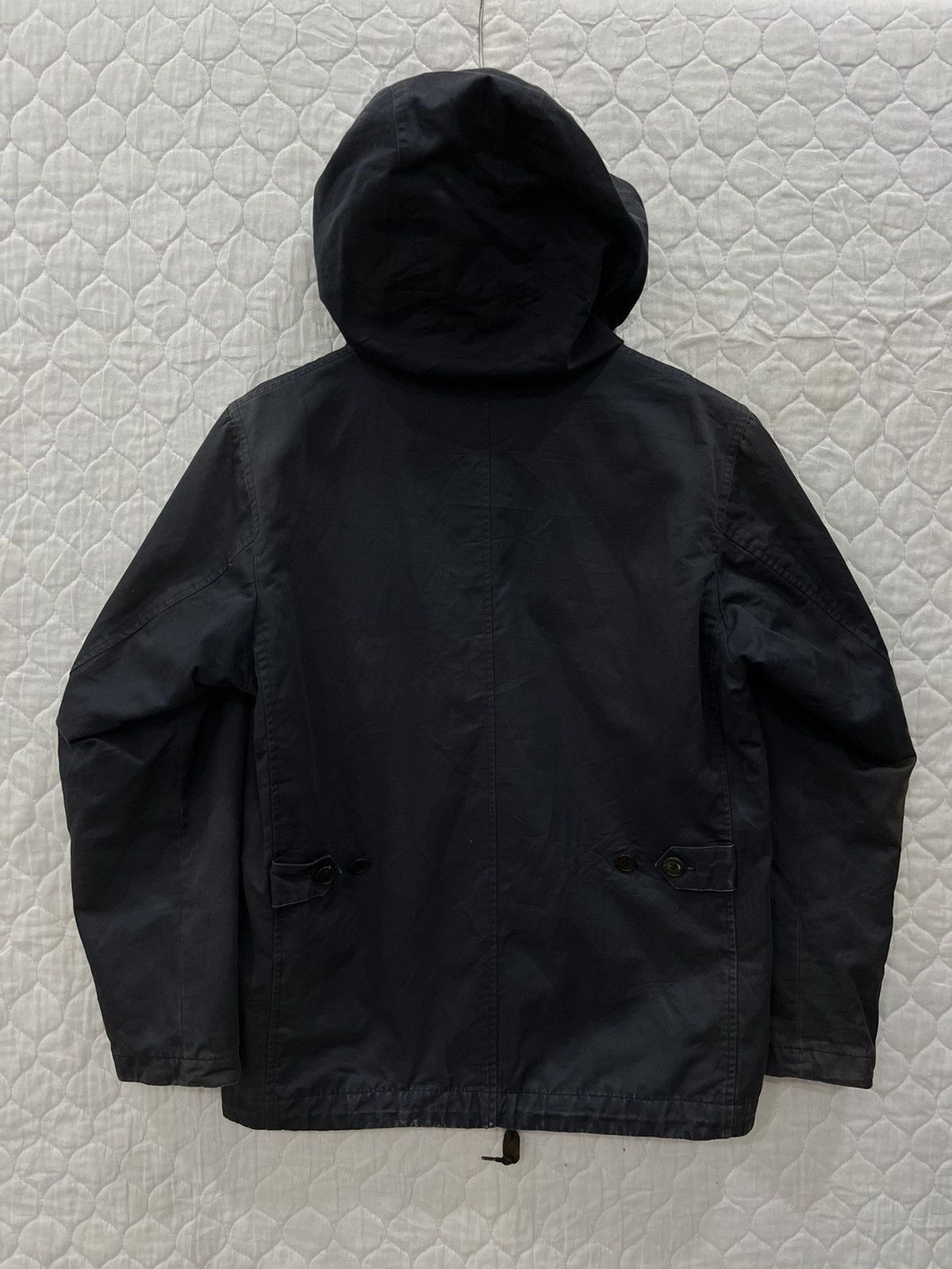 Margaret Howell C. MARGARET HOWELL DISTRESSED HOODIE JACKET Size US S / EU 44-46 / 1 - 7 Thumbnail
