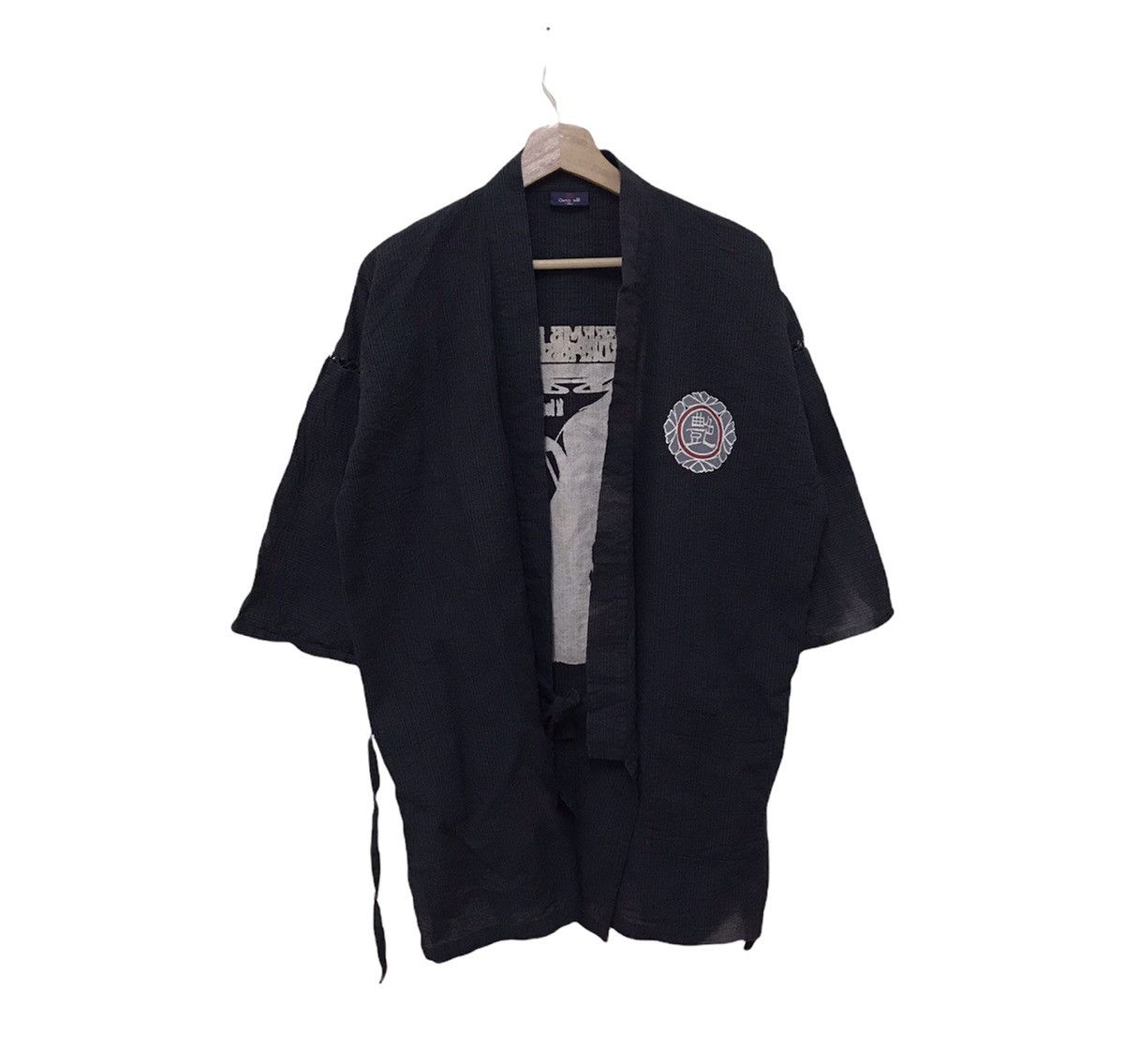 Japanese Brand × Vintage Vintage Hanten Kimono Giesha Big Print Size US L / EU 52-54 / 3 - 4 Thumbnail