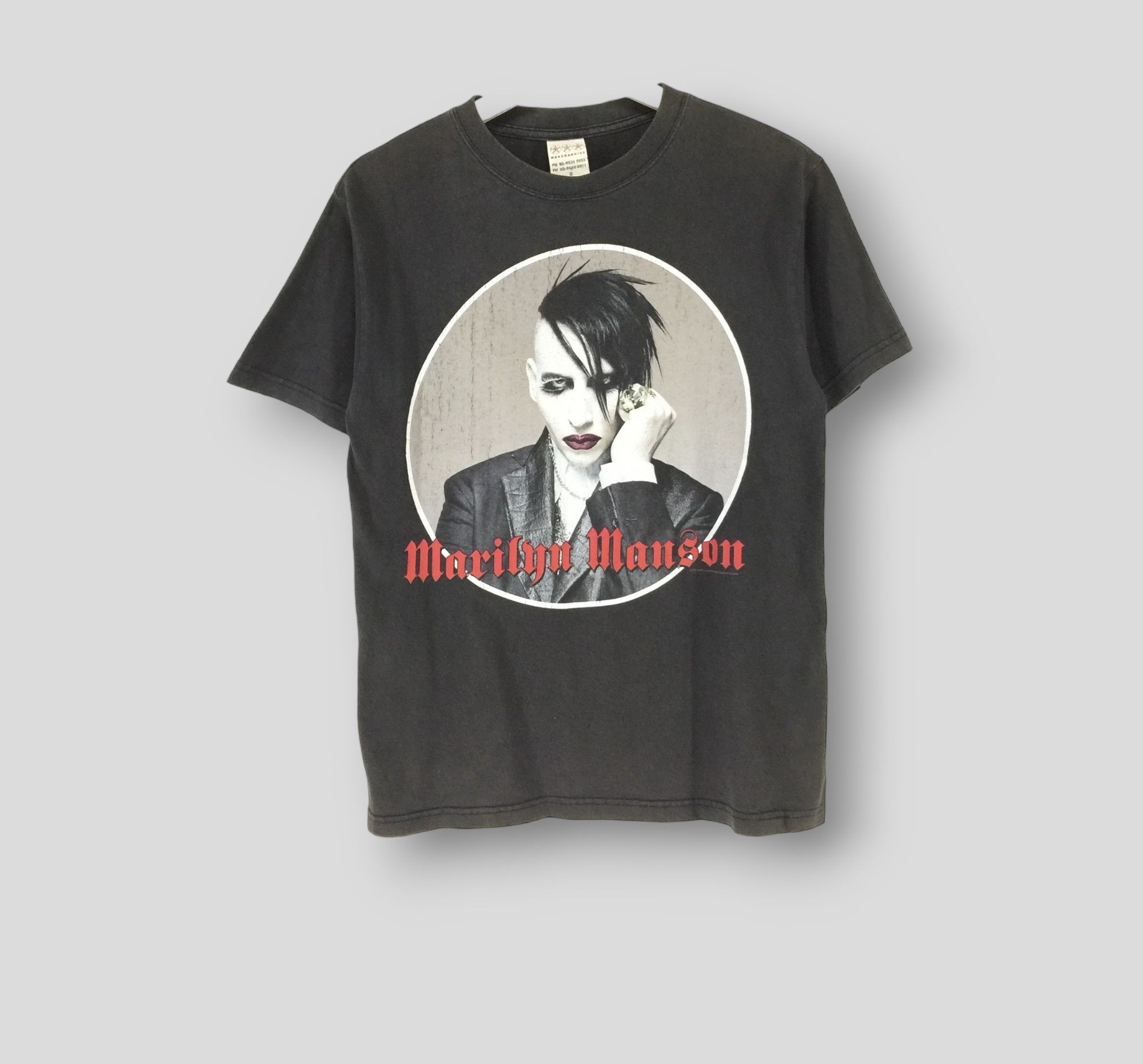 Vintage Marilyn manson goth metal concert tour tshirt