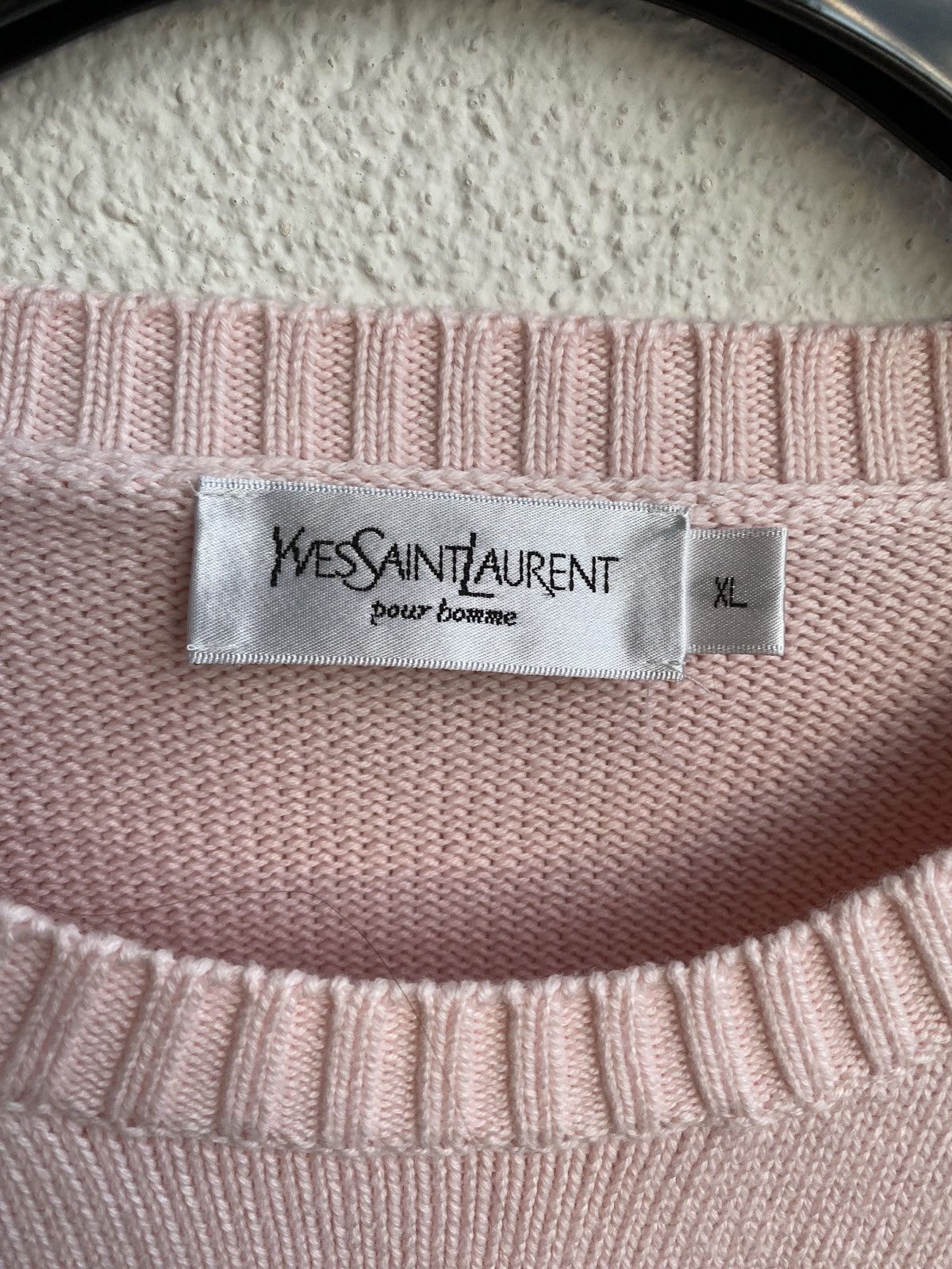 Yves Saint Laurent Pinky YSL Sweater Knit Size US XL / EU 56 / 4 - 4 Thumbnail