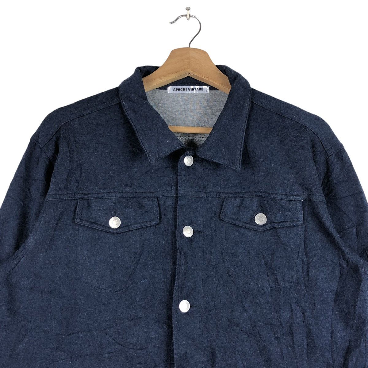 Japanese Brand Apache Vintage Utility Long Sleeve Shirt Size US M / EU 48-50 / 2 - 2 Thumbnail