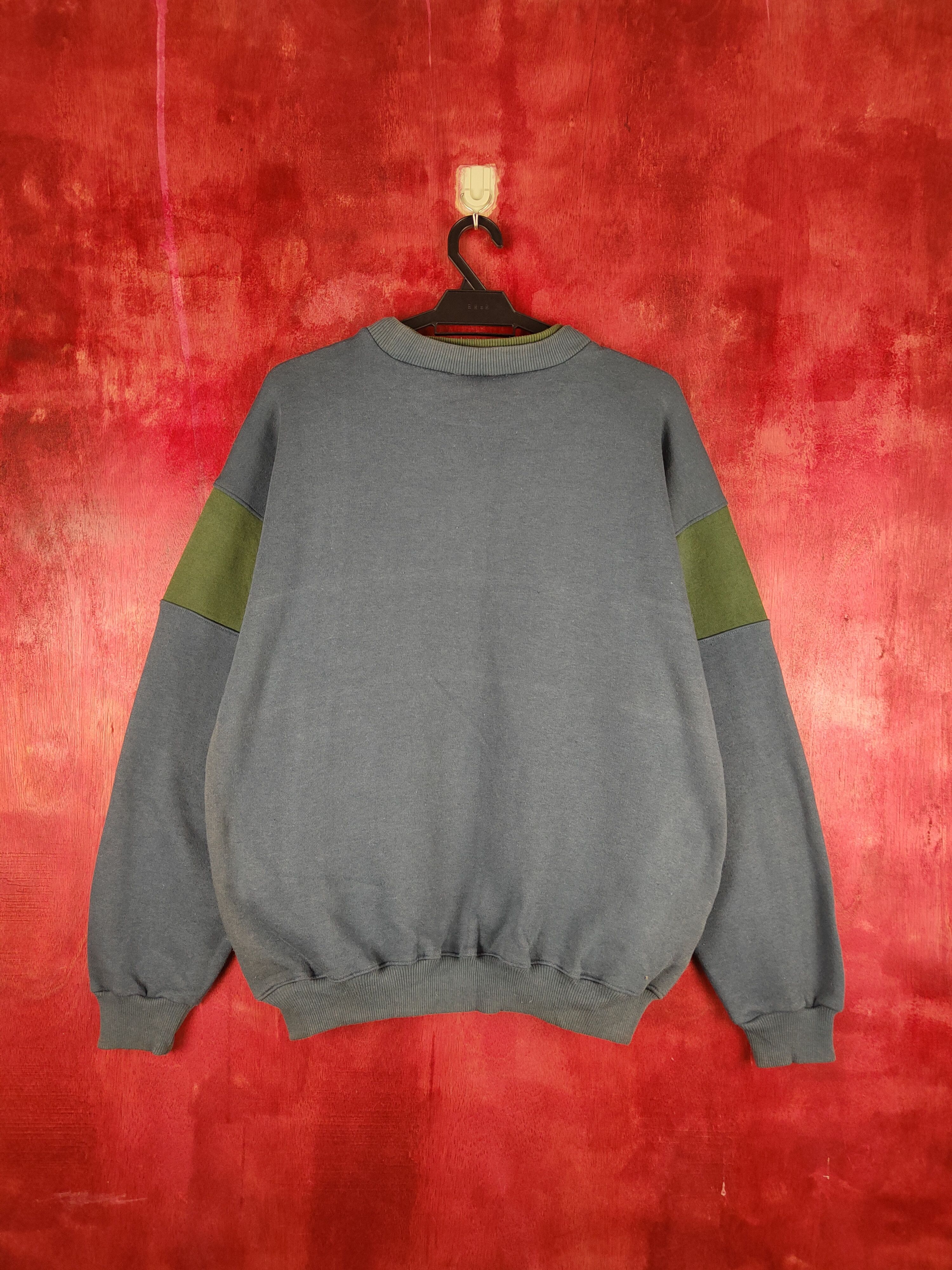 Japanese Brand Winning Spirits vintage Blue Green Sweatshirt #261B Size US L / EU 52-54 / 3 - 8 Thumbnail