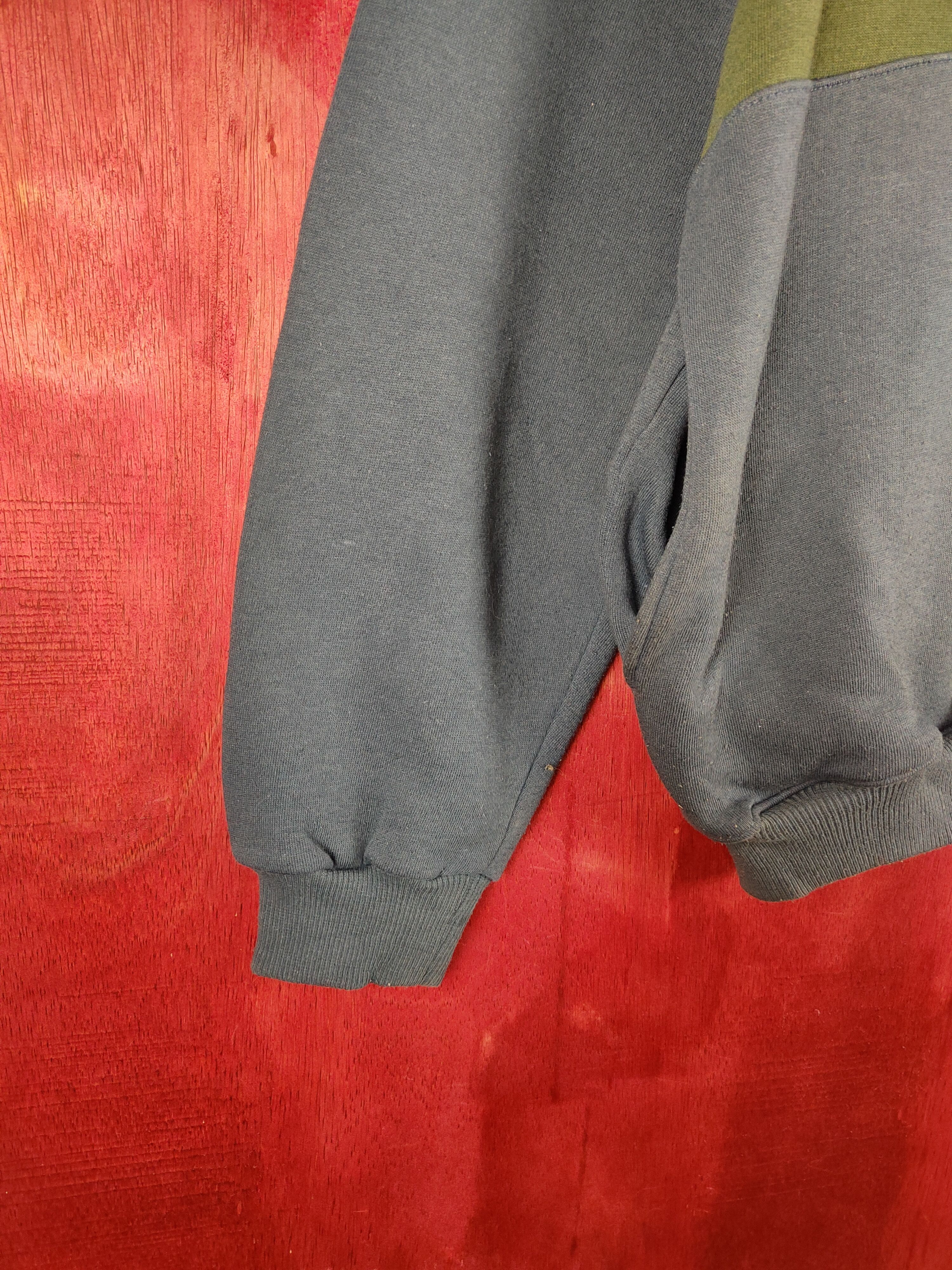 Japanese Brand Winning Spirits vintage Blue Green Sweatshirt #261B Size US L / EU 52-54 / 3 - 5 Thumbnail