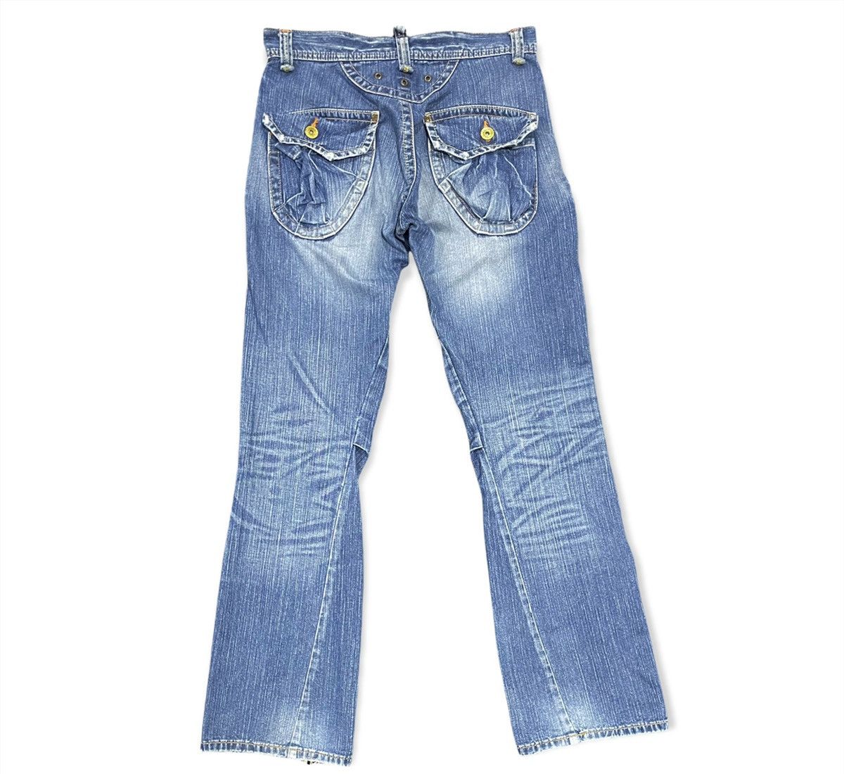 Edwin FLARE Edwin 505 Vintage Flared Bell Bottom Bushpants Jeans Size US 34 / EU 50 - 6 Thumbnail