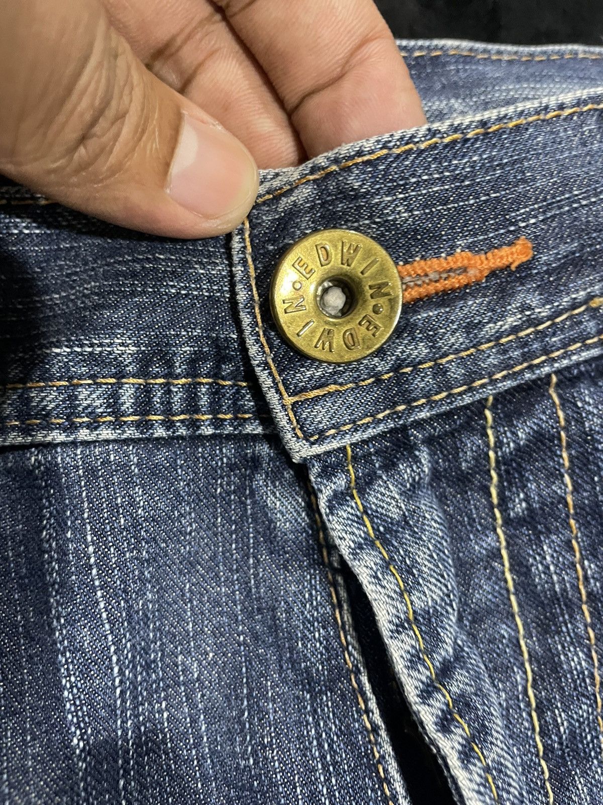Edwin FLARE Edwin 505 Vintage Flared Bell Bottom Bushpants Jeans Size US 34 / EU 50 - 12 Thumbnail