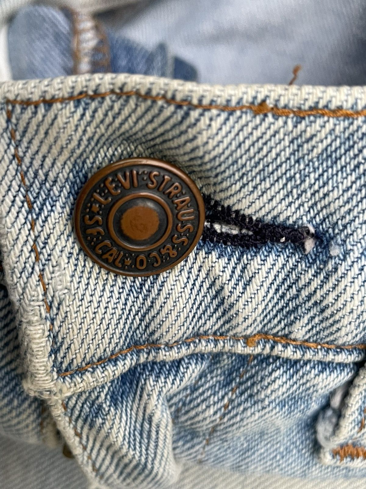 Levi's Vintage Levis 517 Orange Tag Size 28" / US 6 / IT 42 - 18 Thumbnail