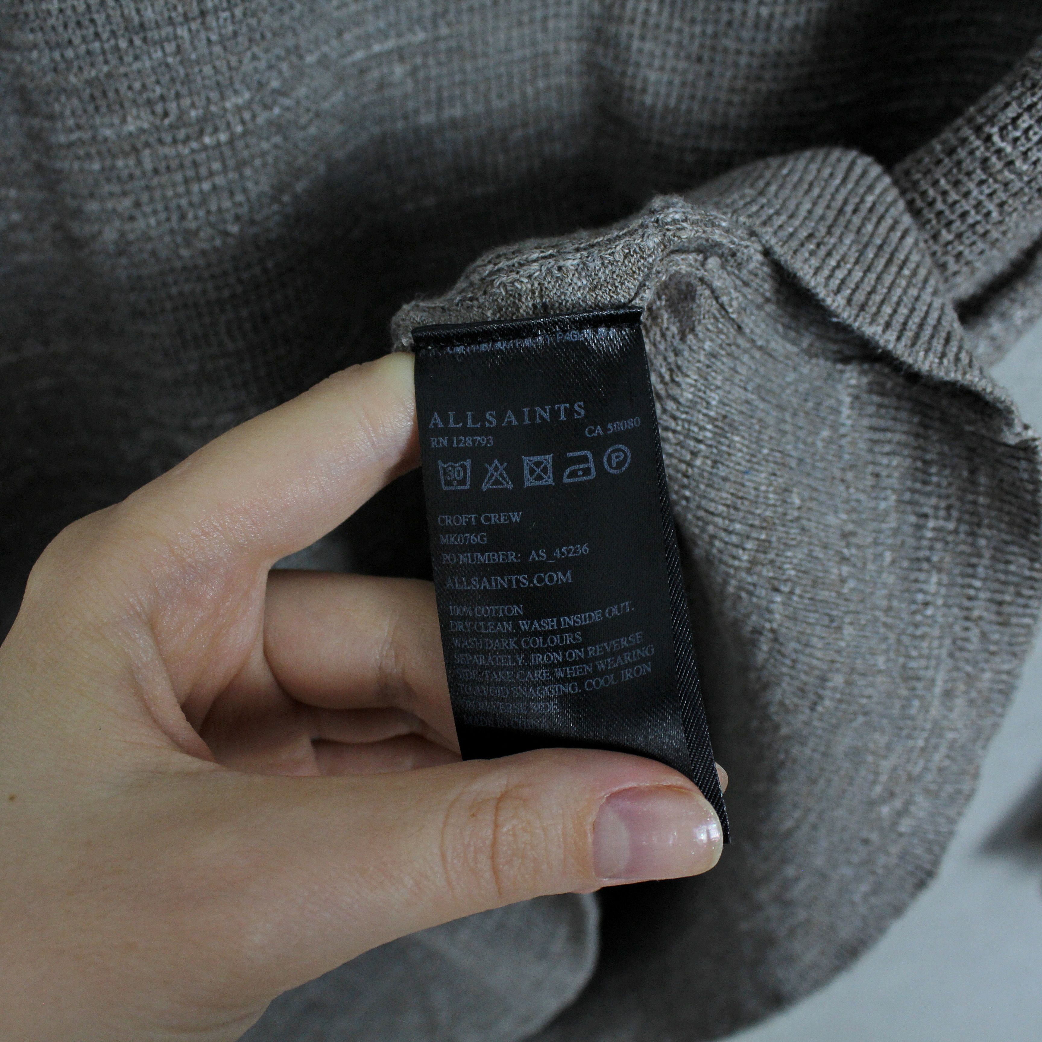 Allsaints Allsaints Sweater Jumper Cotton Size M Size US M / EU 48-50 / 2 - 10 Thumbnail
