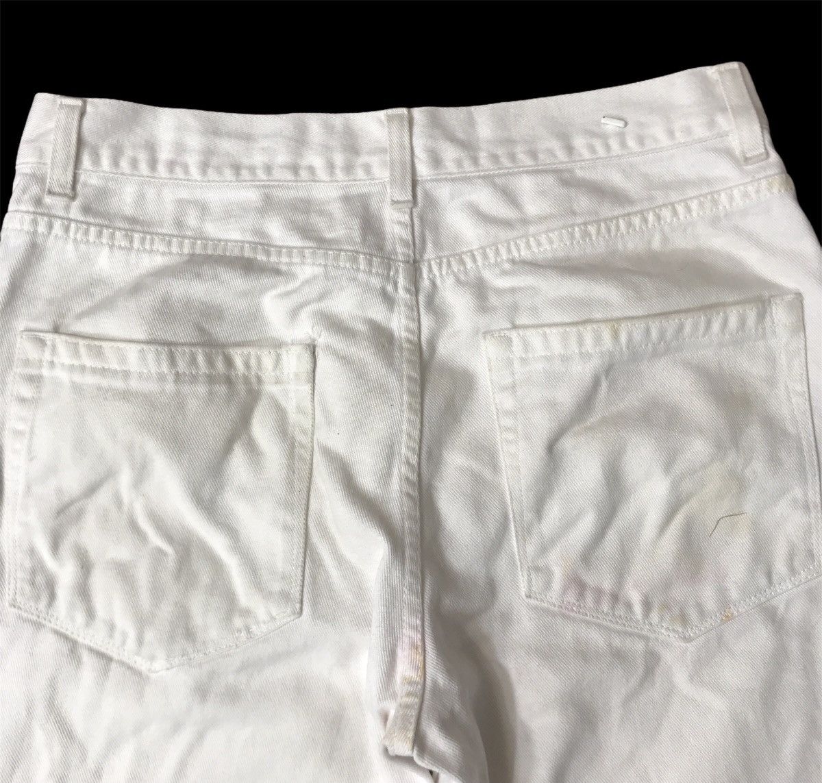 Raf by Raf Simons Vintage Raf By Raf Simons Casual Dirty White Pant Size US 33 - 4 Thumbnail