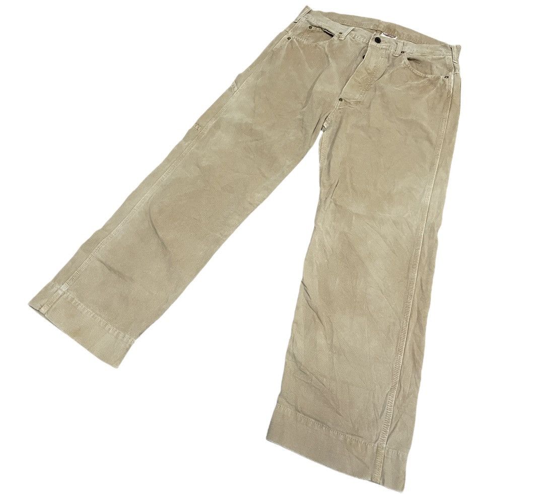 If Six Was Nine × Japanese Brand × MasterPiece Vintage Masterpiece Hommes Moyens Distressed Chore Pants Size US 34 / EU 50 - 7 Thumbnail