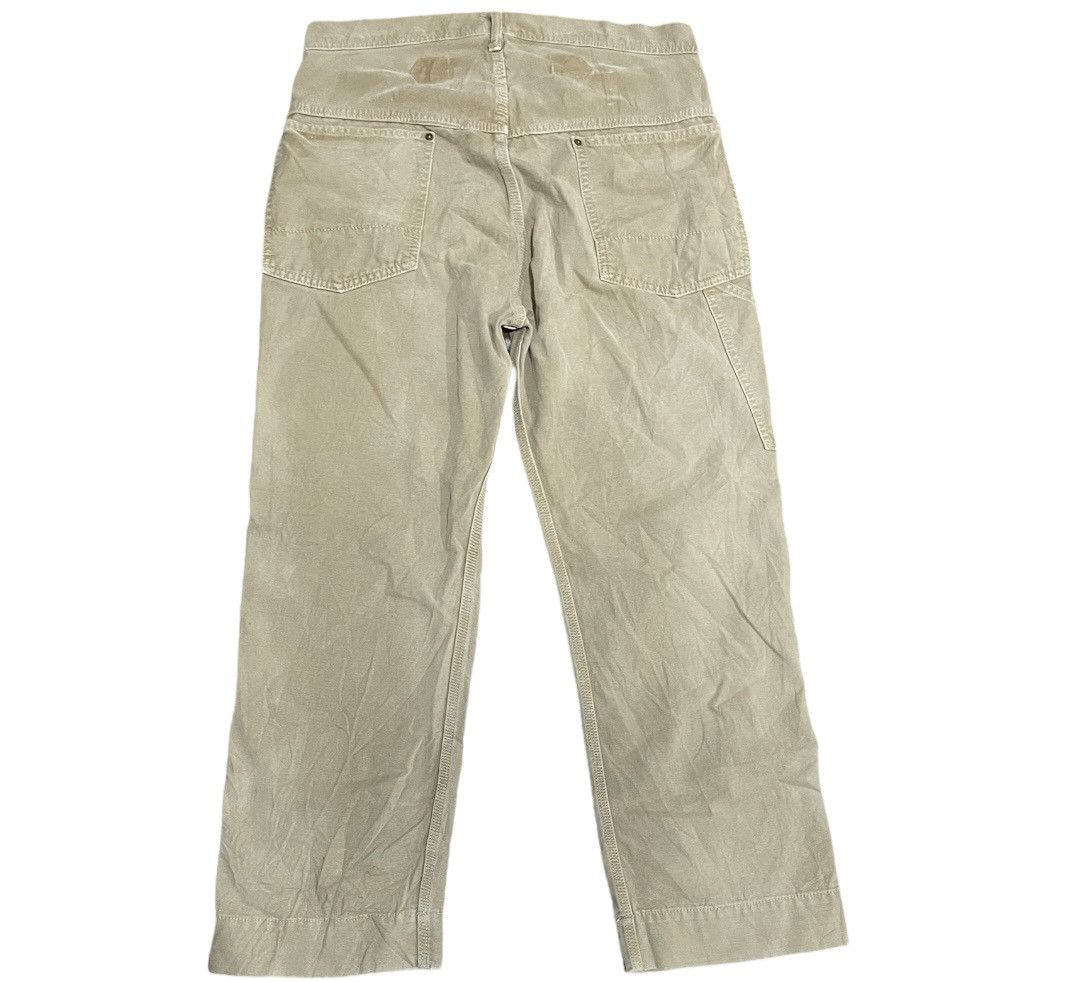 If Six Was Nine × Japanese Brand × MasterPiece Vintage Masterpiece Hommes Moyens Distressed Chore Pants Size US 34 / EU 50 - 4 Thumbnail