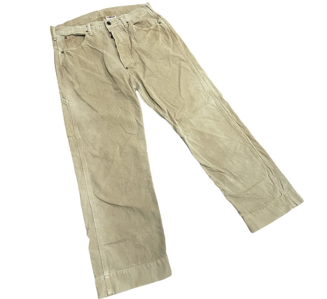If Six Was Nine × Japanese Brand × MasterPiece Vintage Masterpiece Hommes Moyens Distressed Chore Pants Size US 34 / EU 50 - 6 Thumbnail