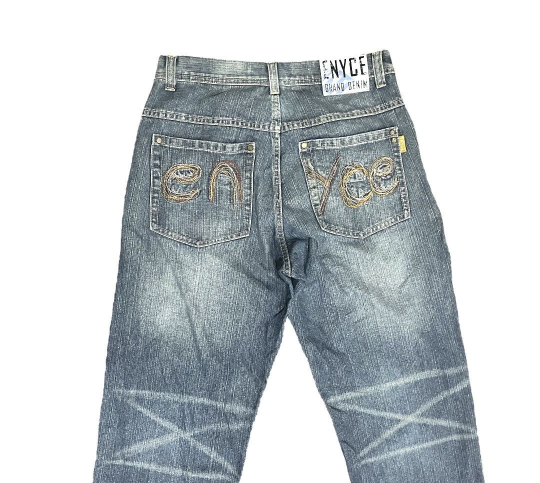 Enyce Vintage Enyce Spellout Embroidery Back Pocket Hip Hop Jeans Size US 32 / EU 48 - 6 Thumbnail