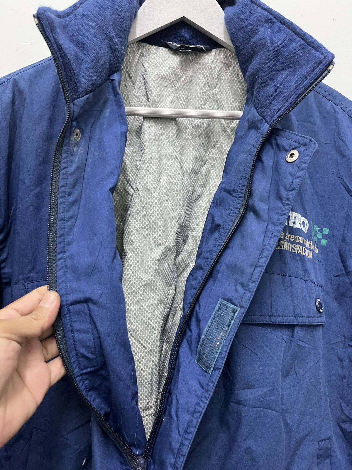 Gear for Sports Vintage Distressed Nissan Hi Teq Jacket Size US L / EU 52-54 / 3 - 4 Thumbnail