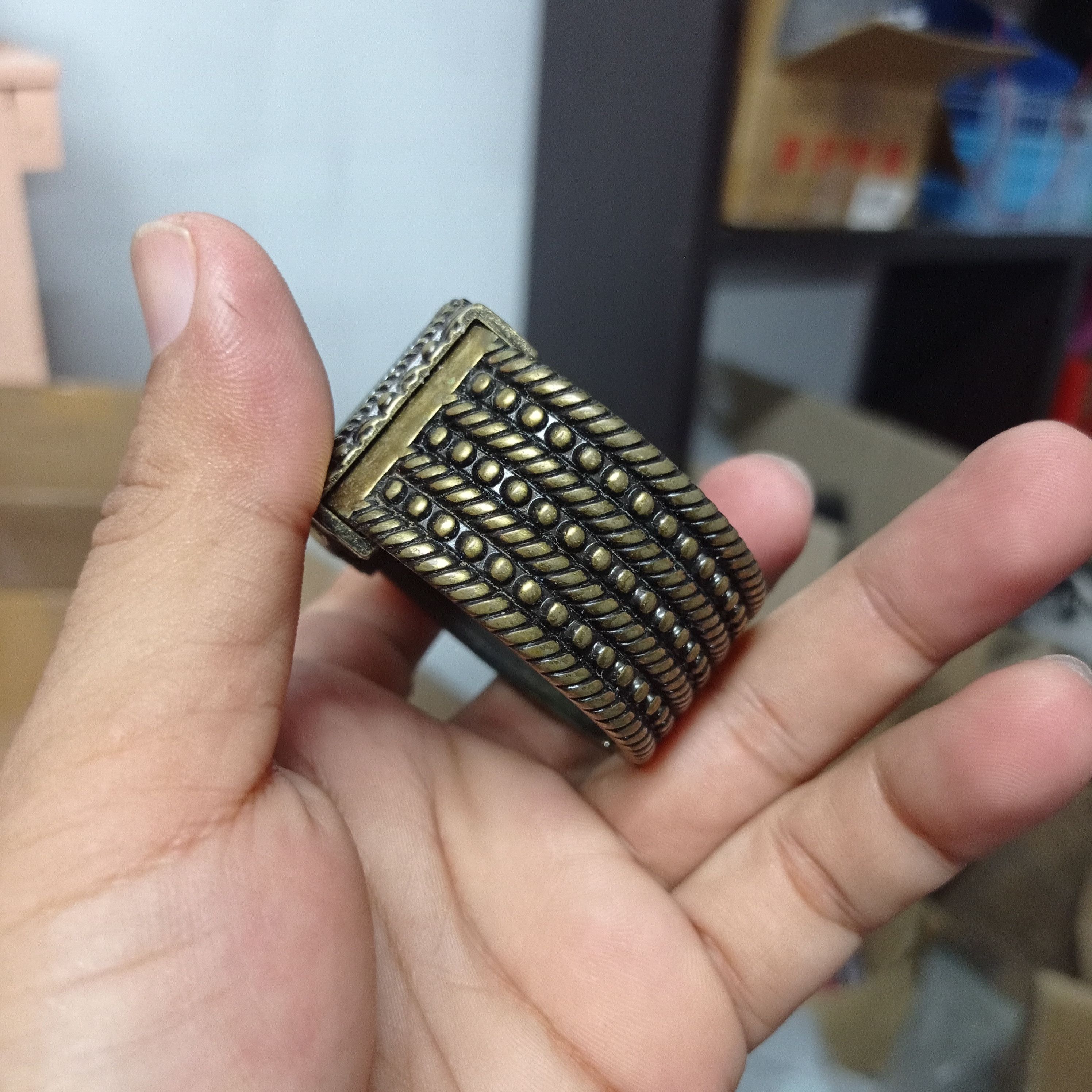 Japanese Brand × Vintage Vintage JAPAN PUNK Bracelet Watch (FULL STEEL) Size ONE SIZE - 15 Thumbnail