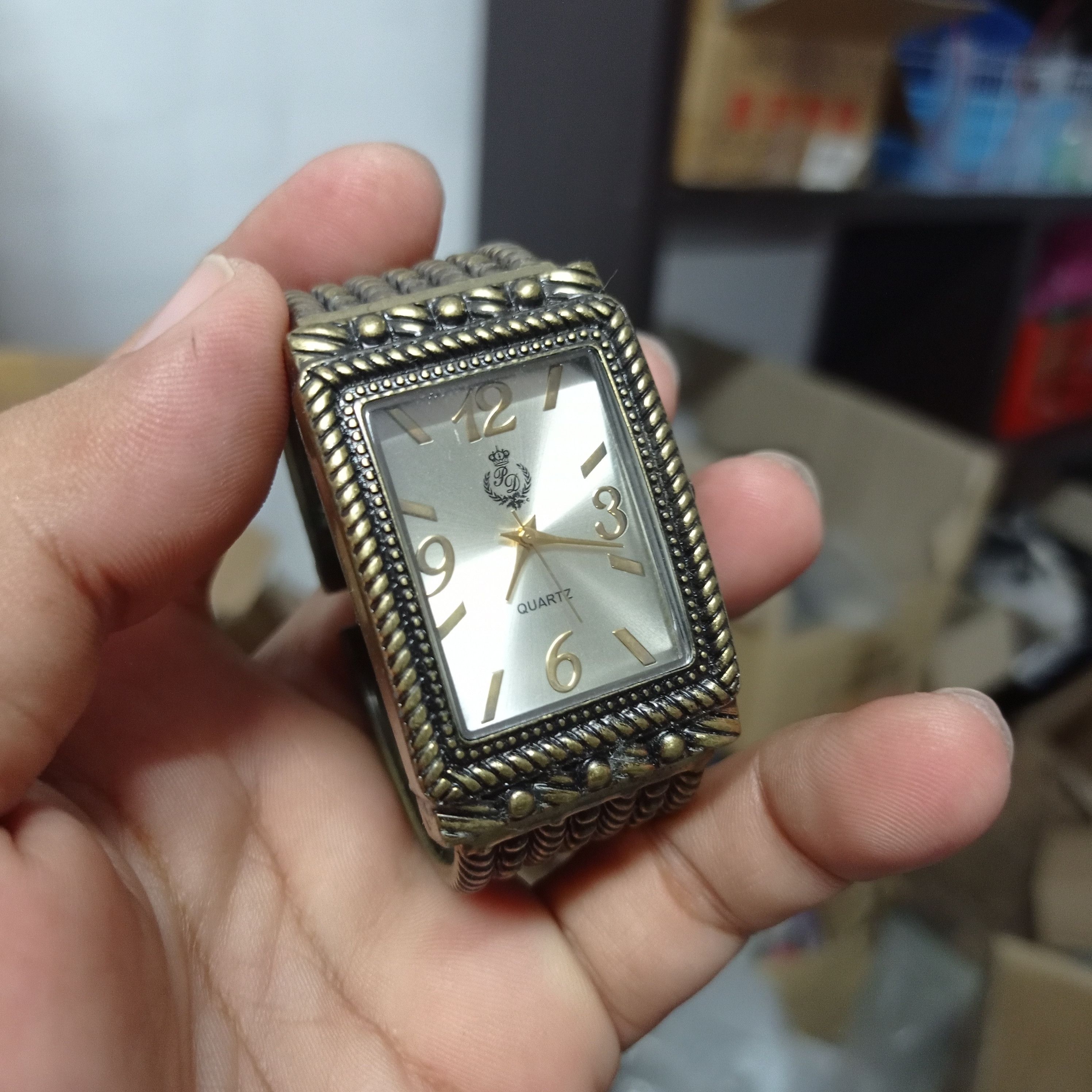 Japanese Brand × Vintage Vintage JAPAN PUNK Bracelet Watch (FULL STEEL) Size ONE SIZE - 4 Thumbnail