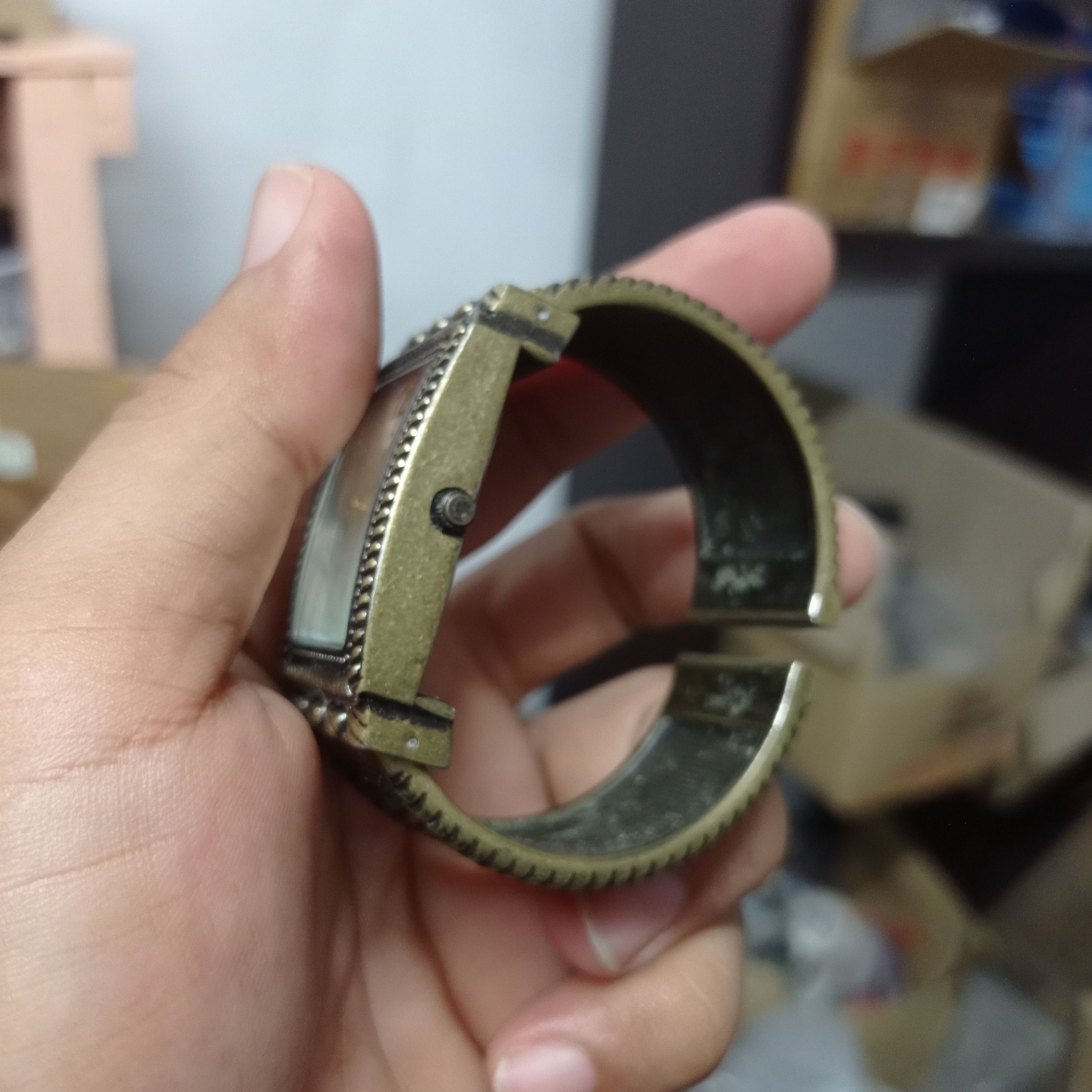 Japanese Brand × Vintage Vintage JAPAN PUNK Bracelet Watch (FULL STEEL) Size ONE SIZE - 11 Thumbnail