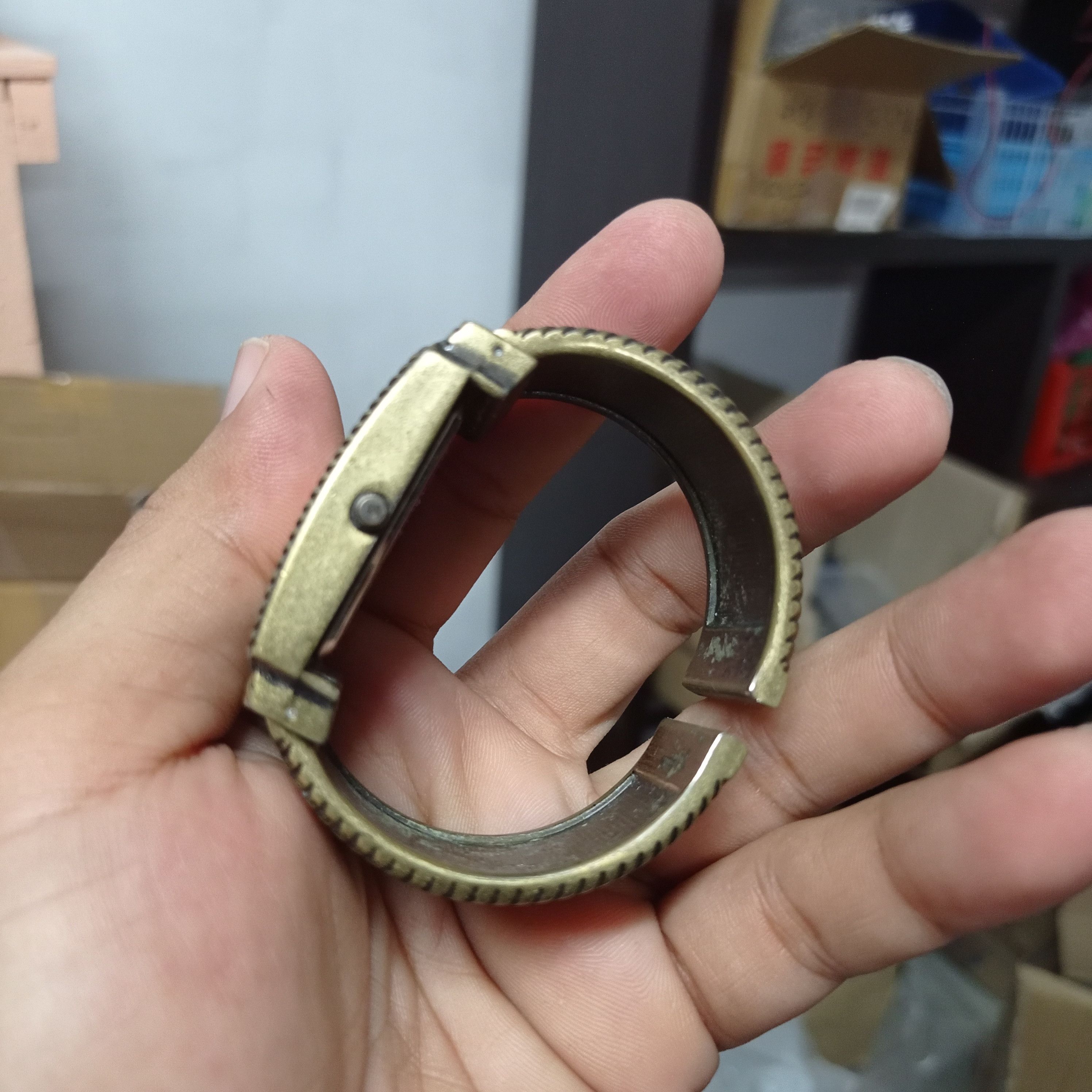 Japanese Brand × Vintage Vintage JAPAN PUNK Bracelet Watch (FULL STEEL) Size ONE SIZE - 16 Thumbnail