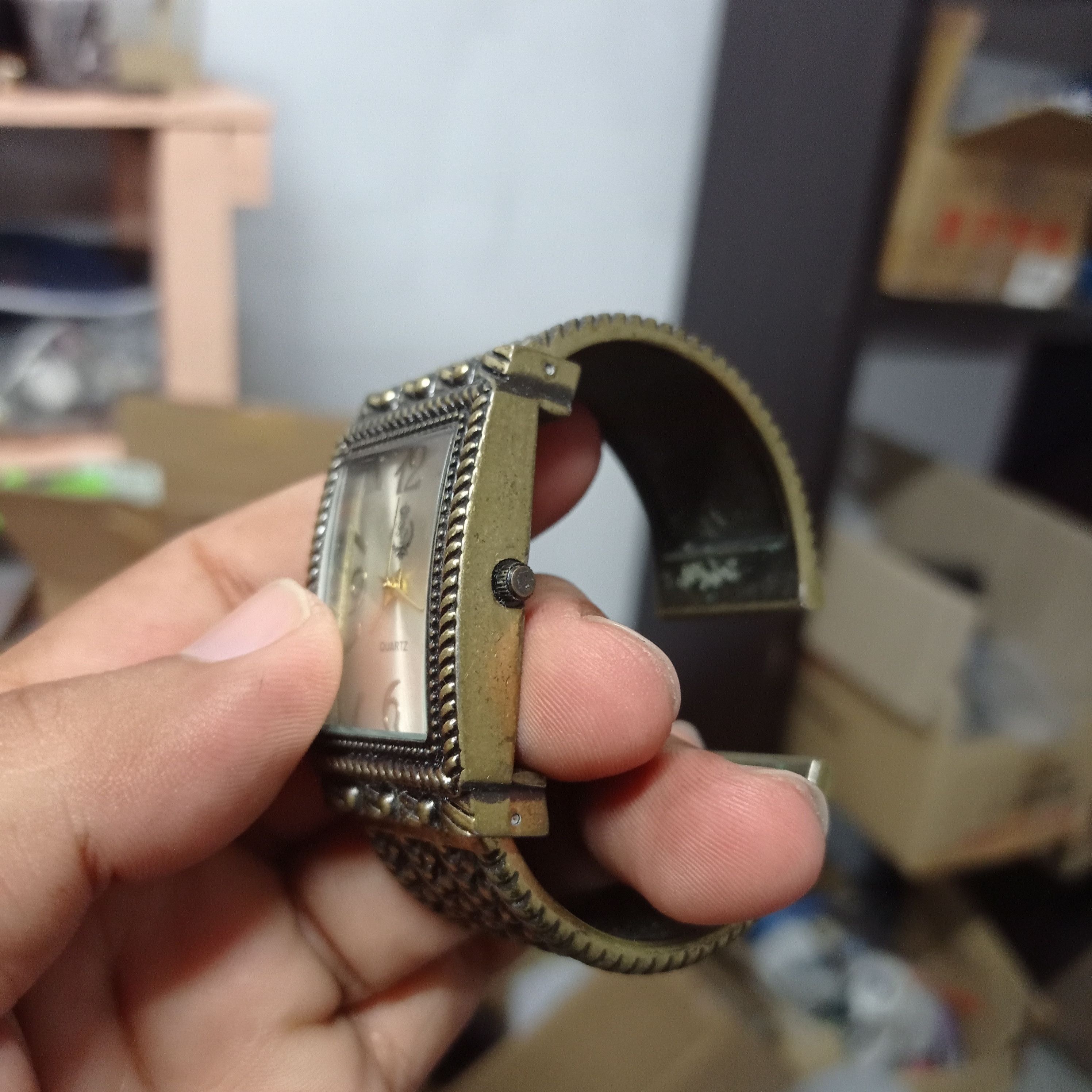 Japanese Brand × Vintage Vintage JAPAN PUNK Bracelet Watch (FULL STEEL) Size ONE SIZE - 10 Thumbnail