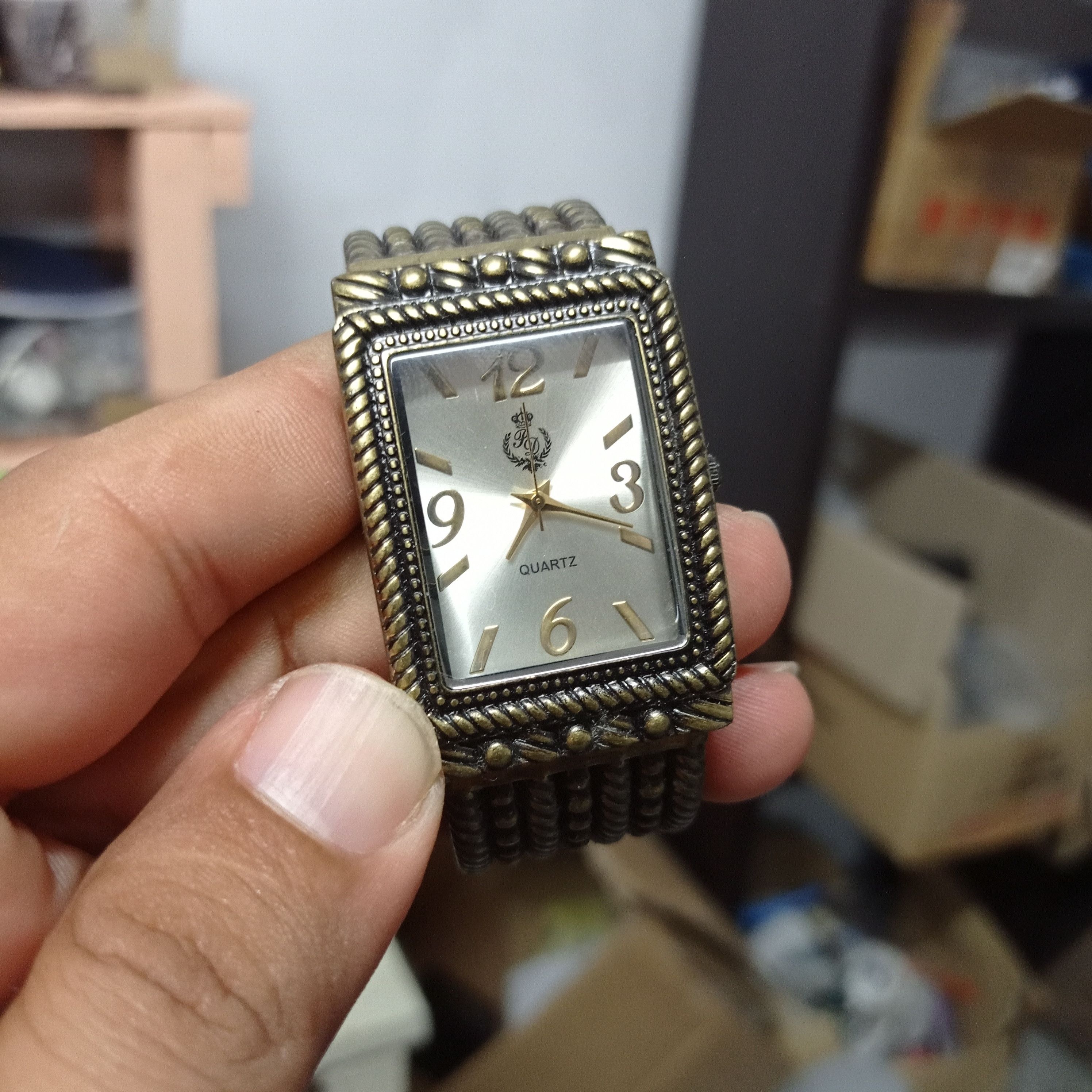 Japanese Brand × Vintage Vintage JAPAN PUNK Bracelet Watch (FULL STEEL) Size ONE SIZE - 8 Thumbnail