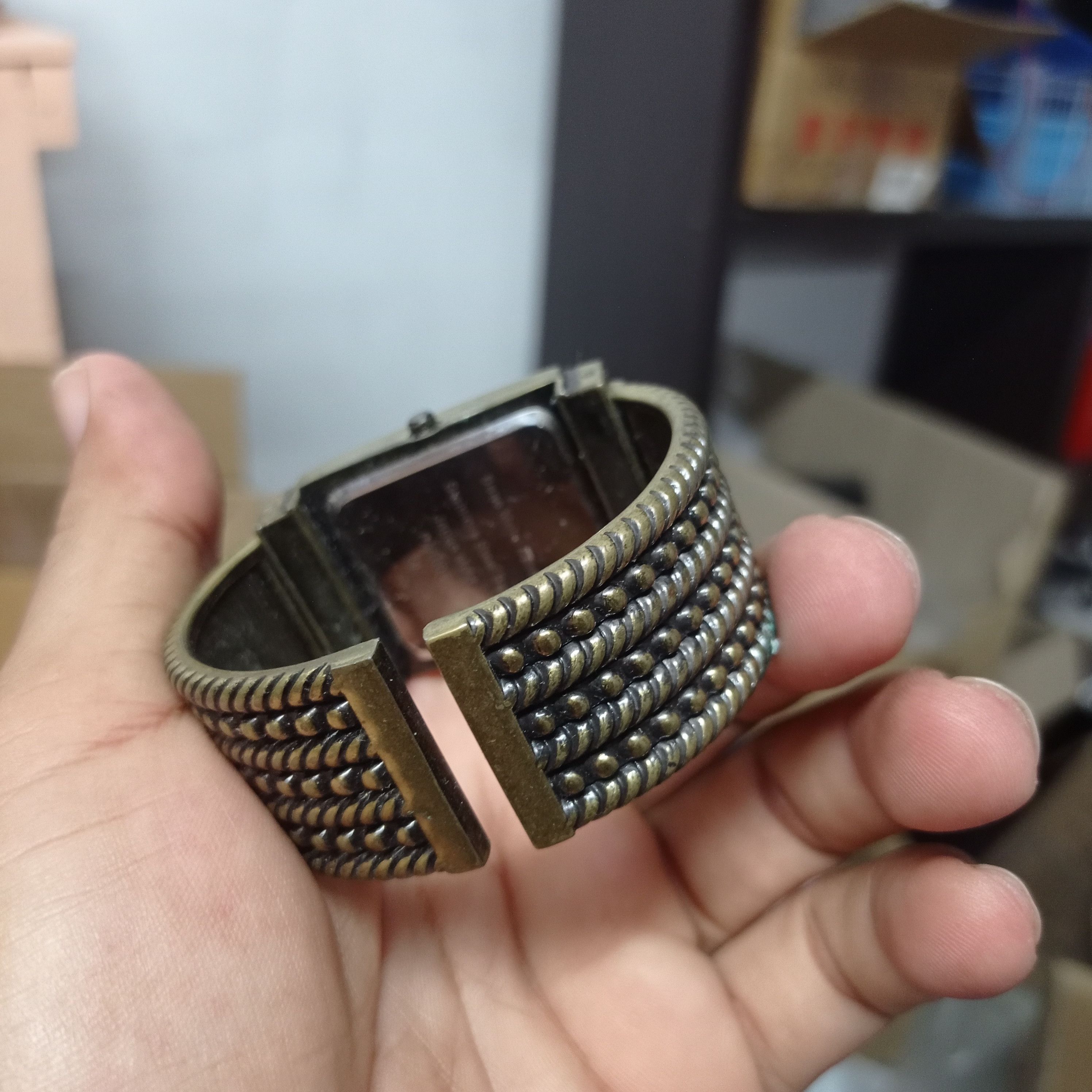 Japanese Brand × Vintage Vintage JAPAN PUNK Bracelet Watch (FULL STEEL) Size ONE SIZE - 5 Thumbnail