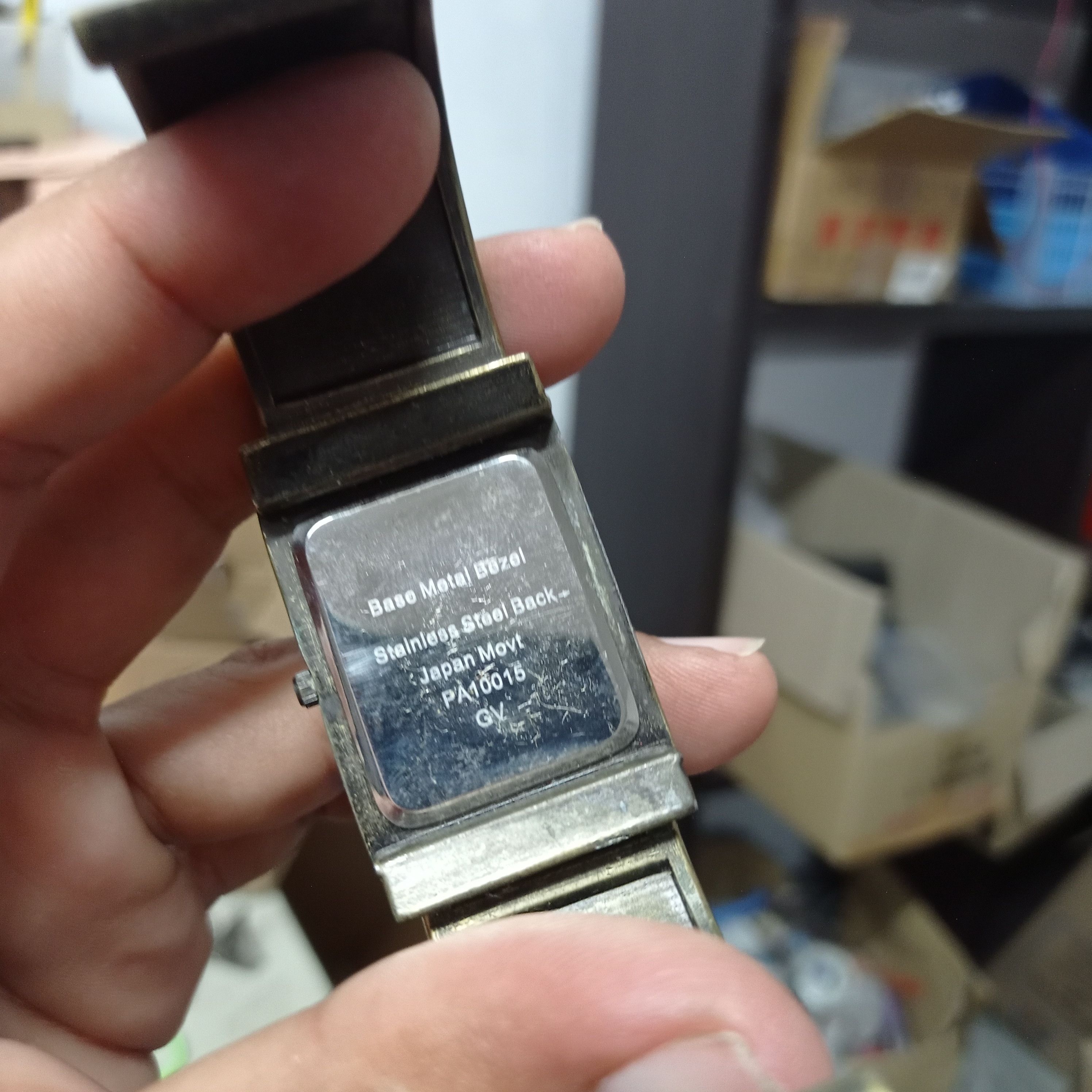 Japanese Brand × Vintage Vintage JAPAN PUNK Bracelet Watch (FULL STEEL) Size ONE SIZE - 12 Thumbnail