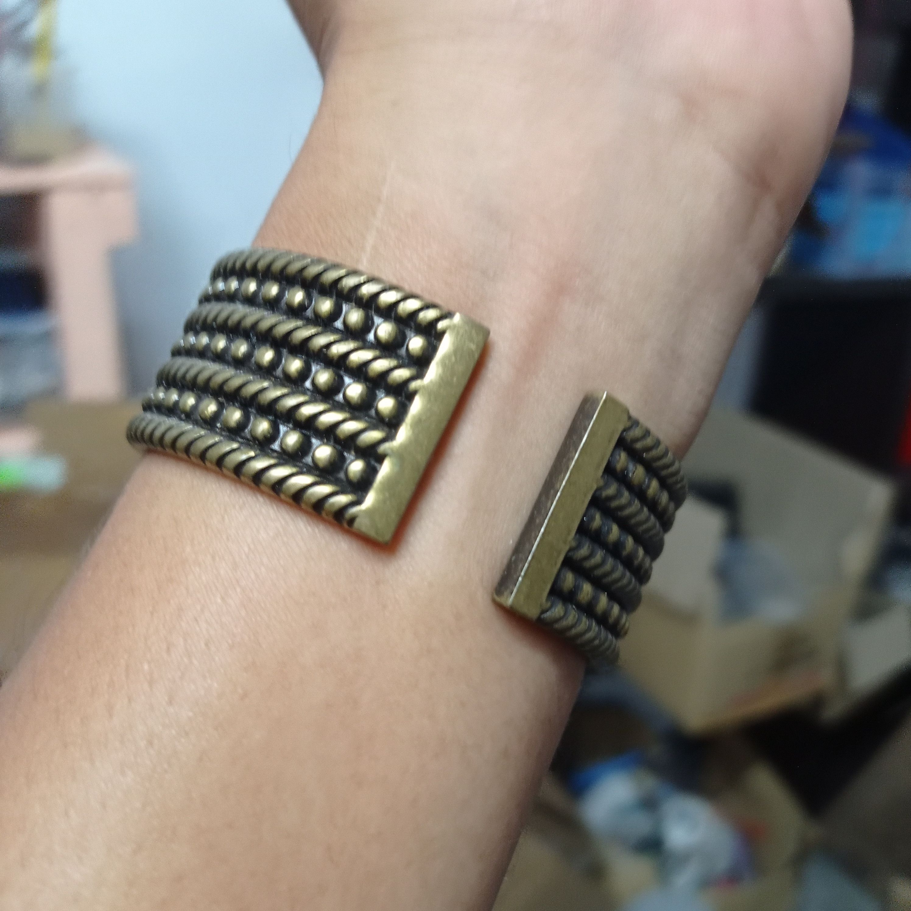 Japanese Brand × Vintage Vintage JAPAN PUNK Bracelet Watch (FULL STEEL) Size ONE SIZE - 6 Thumbnail