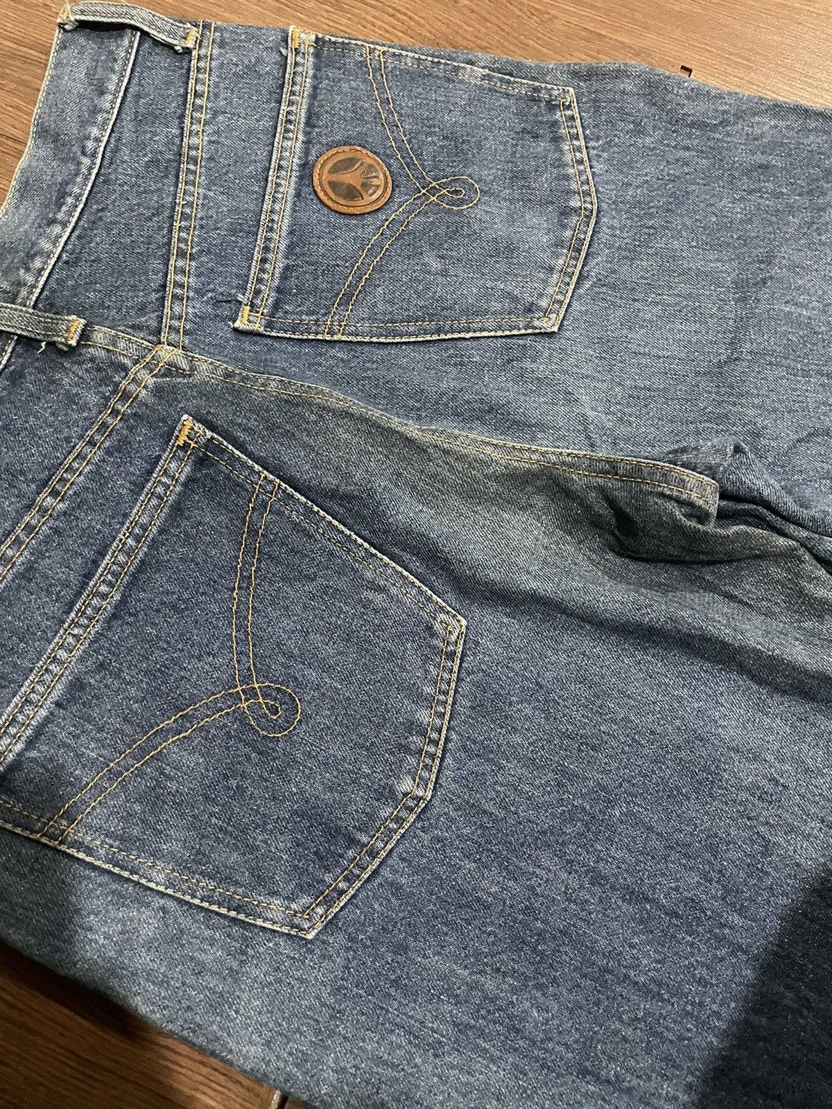 Vintage 90s Moschino Classic Fashion Designer Jeans