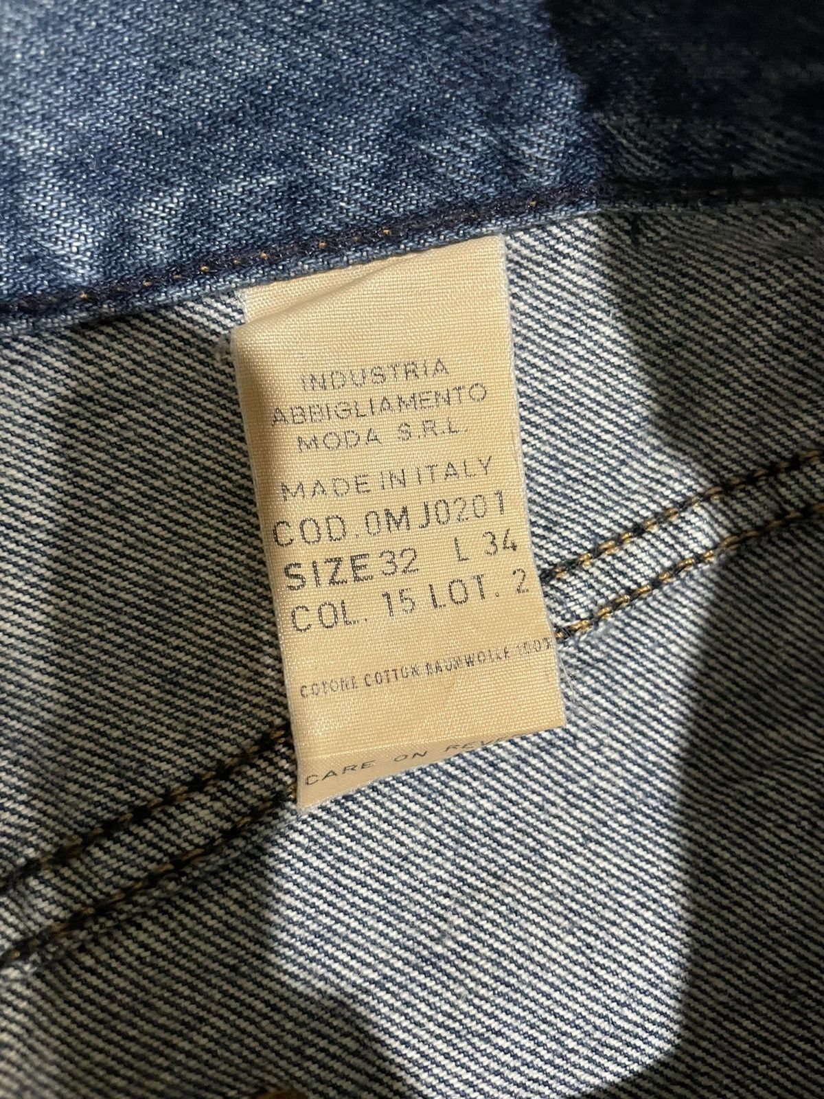 Vintage 90s Moschino Classic Fashion Designer Jeans