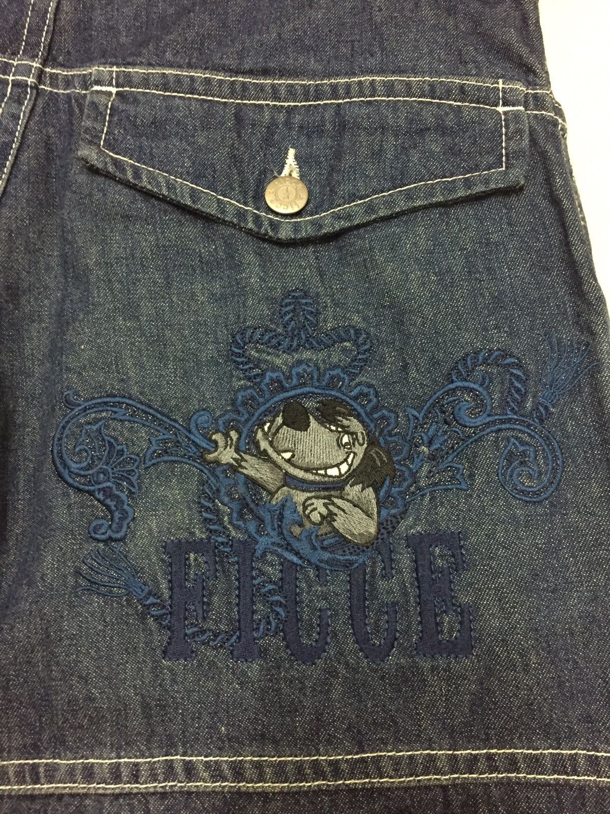 Yoshiyuki Konishi Ficce Jeans X Hanna Barbera 1998 Multipocket Denim Pants Size US 32 / EU 48 - 8 Thumbnail