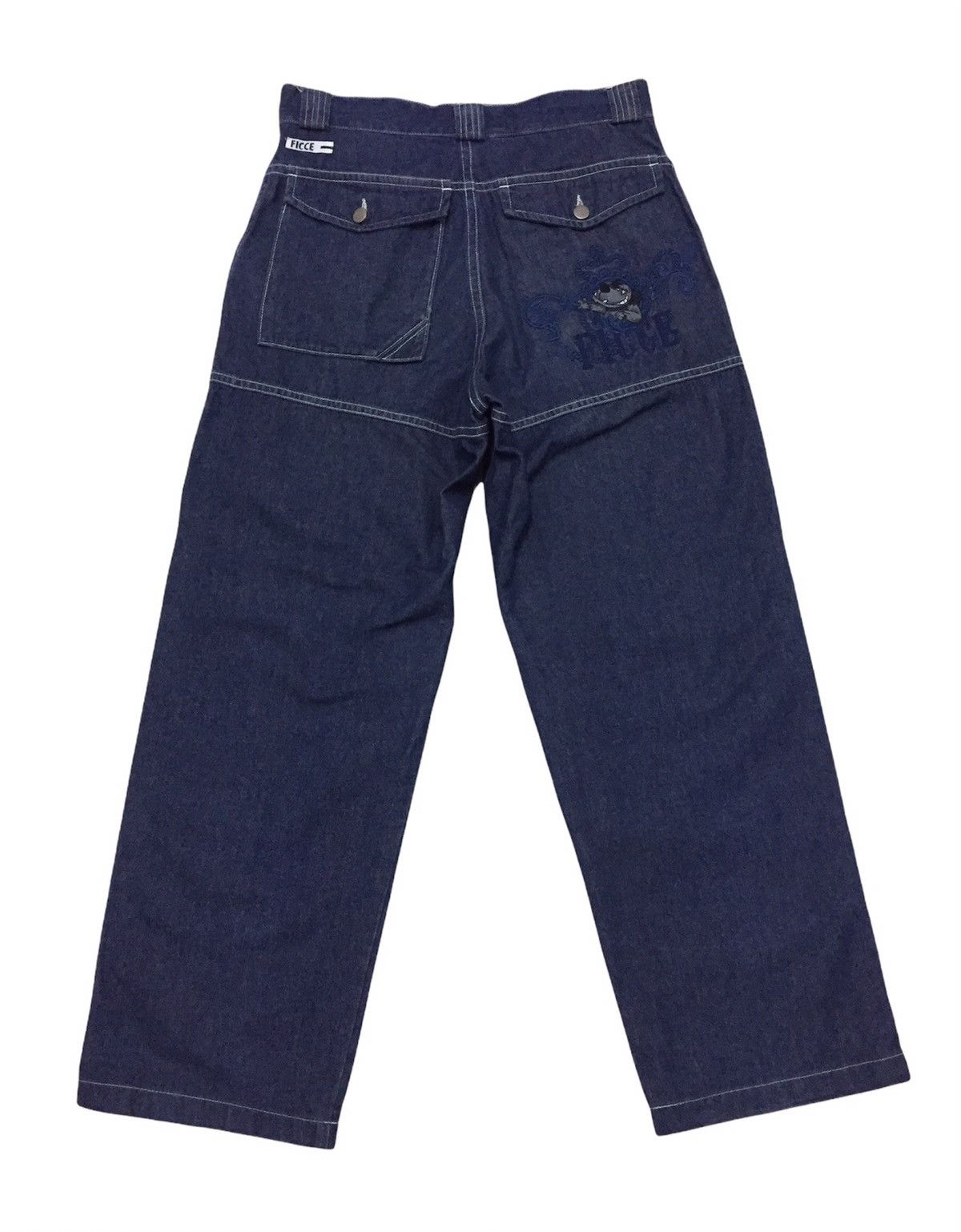 Yoshiyuki Konishi Ficce Jeans X Hanna Barbera 1998 Multipocket Denim Pants Size US 32 / EU 48 - 3 Thumbnail