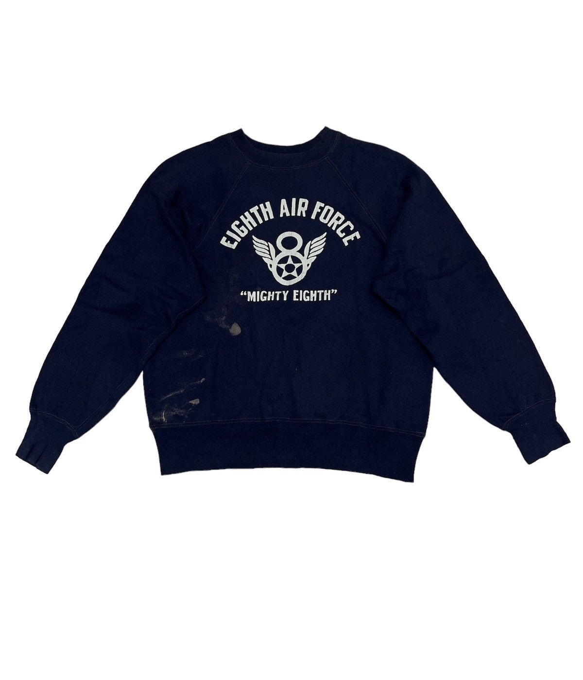 The Real McCoy's Vintage McCoy Sportswear Mighty Eight USAF Sweatshirt Size US S / EU 44-46 / 1 - 1 Thumbnail