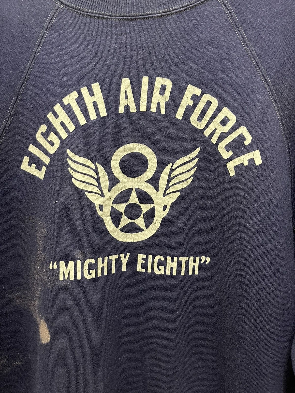 The Real McCoy's Vintage McCoy Sportswear Mighty Eight USAF Sweatshirt Size US S / EU 44-46 / 1 - 4 Thumbnail