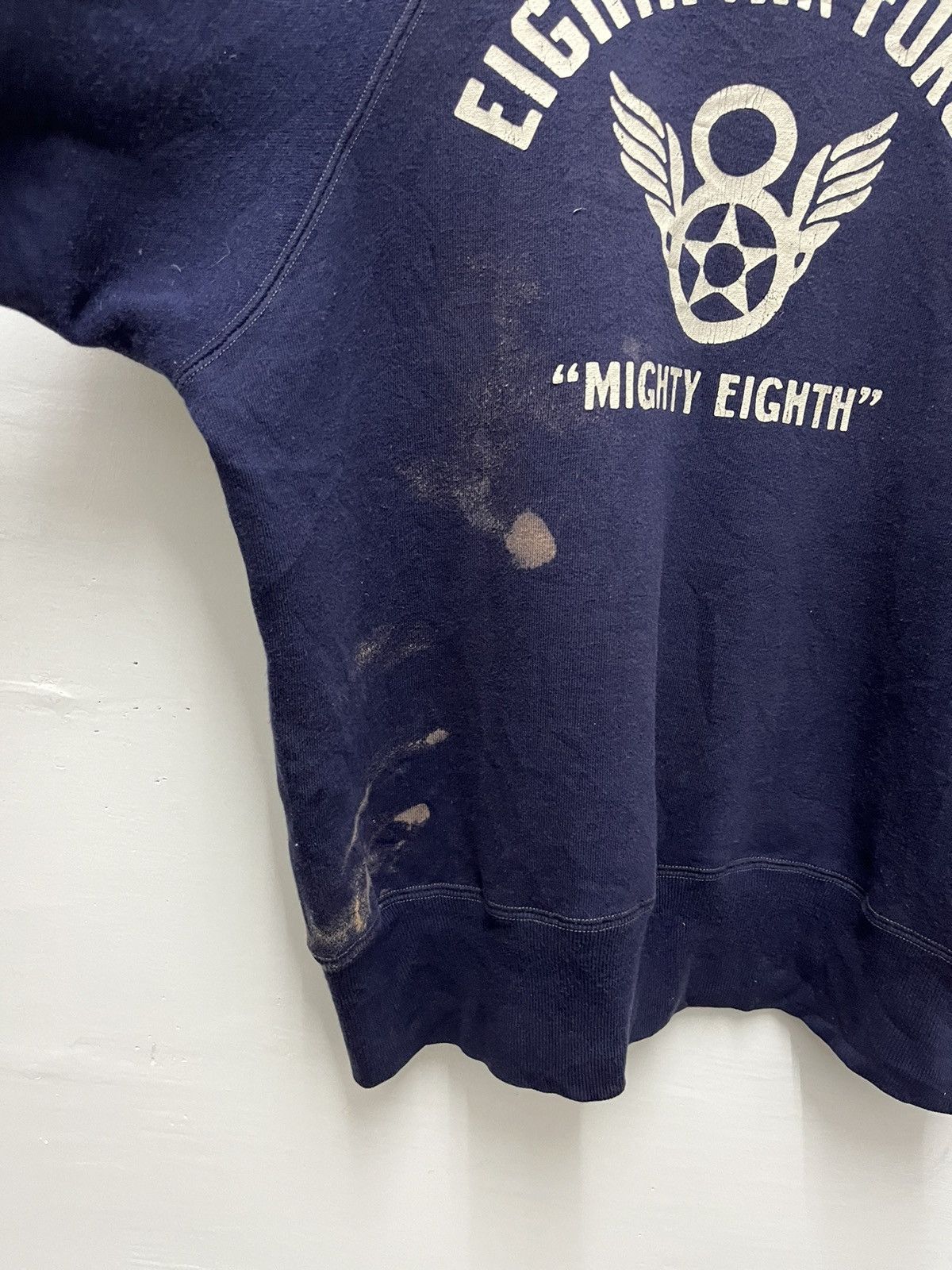 The Real McCoy's Vintage McCoy Sportswear Mighty Eight USAF Sweatshirt Size US S / EU 44-46 / 1 - 7 Thumbnail